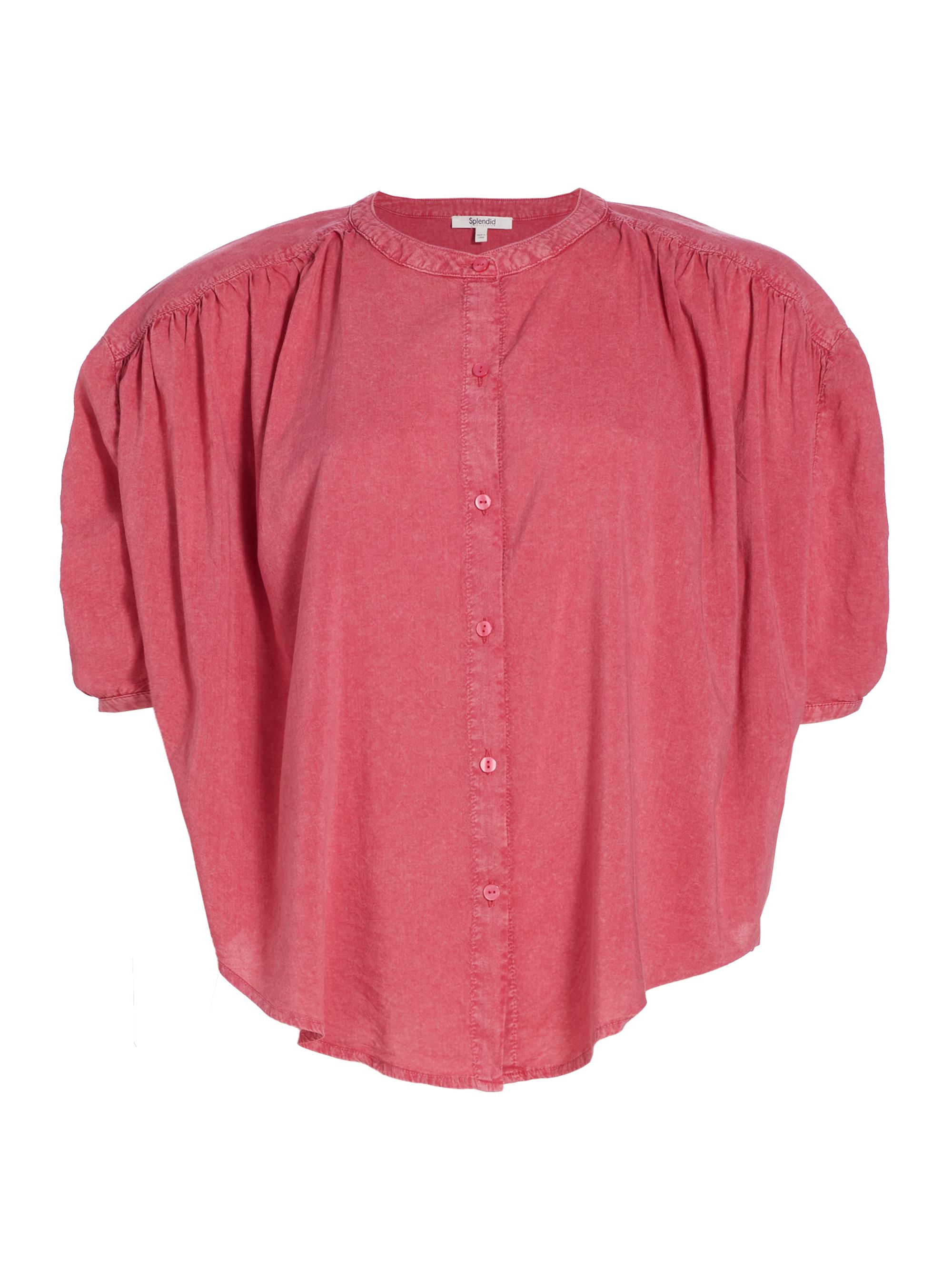 Splendid Women's Fiorella Button-Front Blouse - Rossa