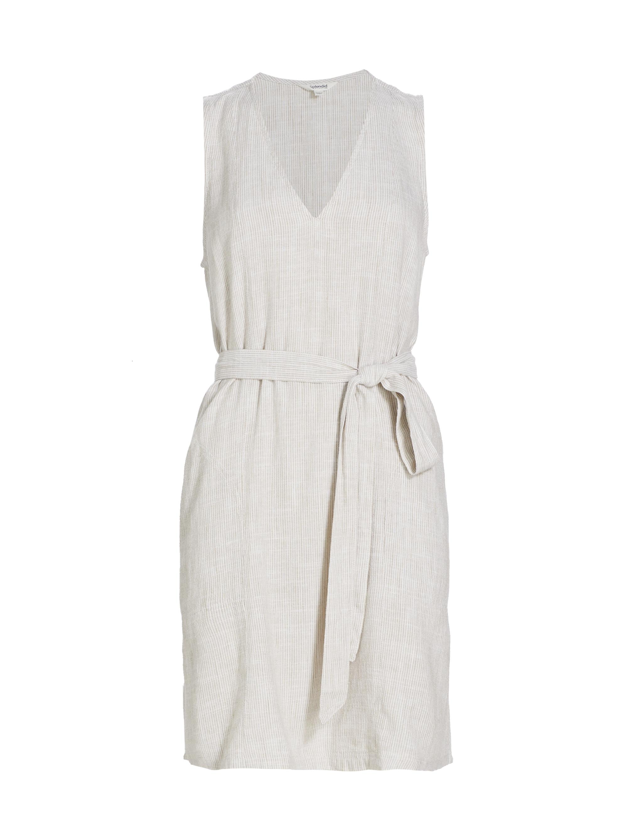 Splendid Women's Valerie Striped Minidress - Fawn Stripe