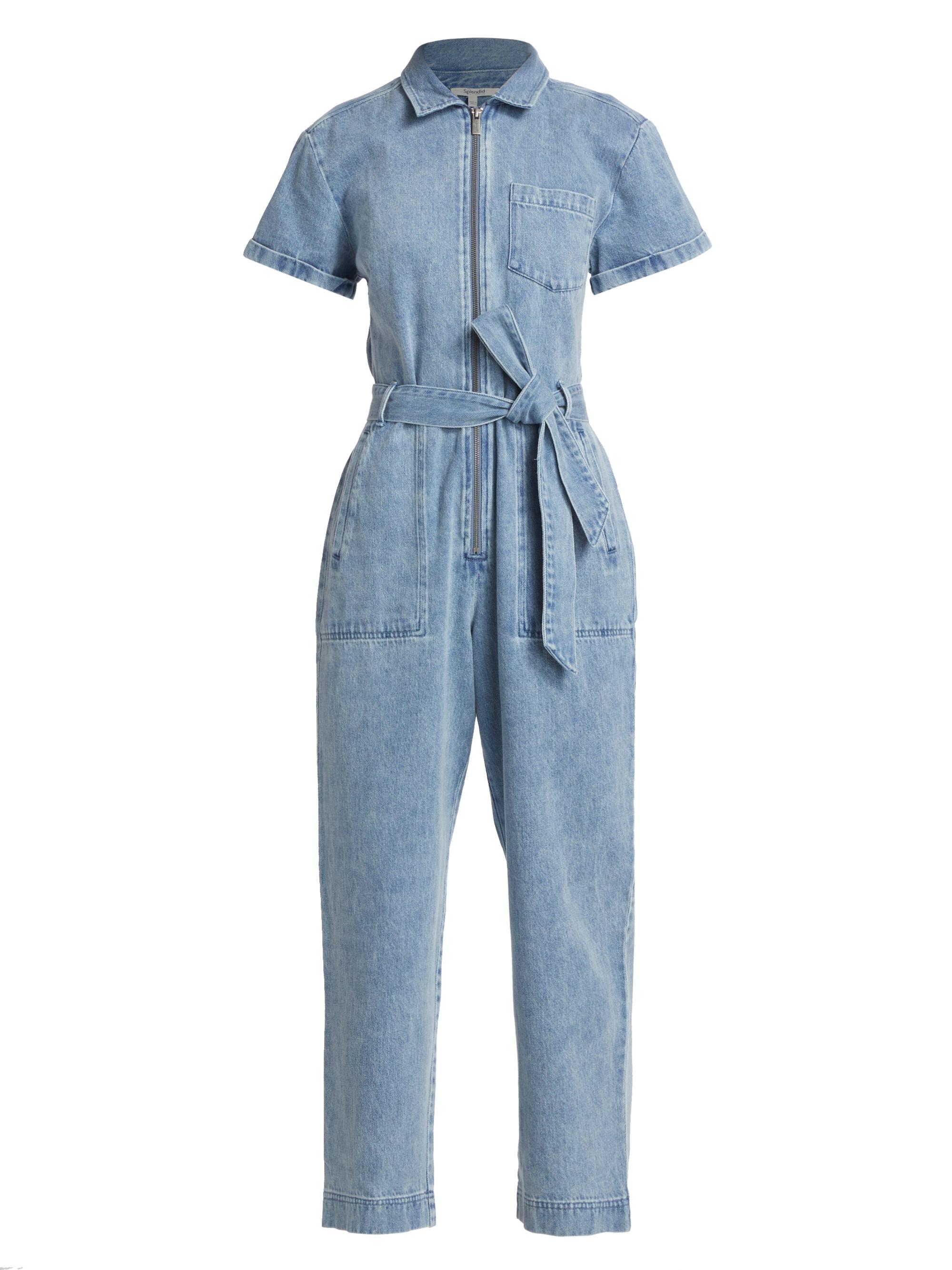 Splendid Women's Erika Denim Utility Jumpsuit - Indigo