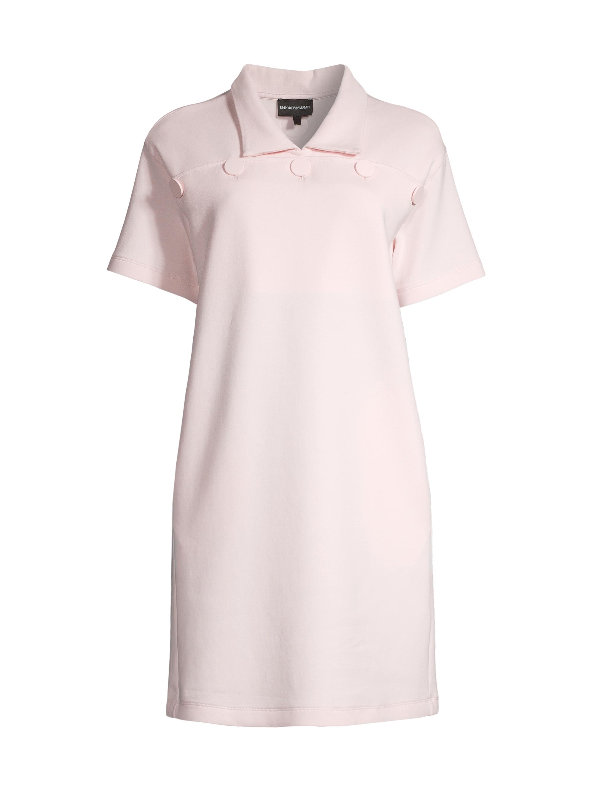 Emporio Armani Women's Button-Front Cotton-Blend Dress - Orchid