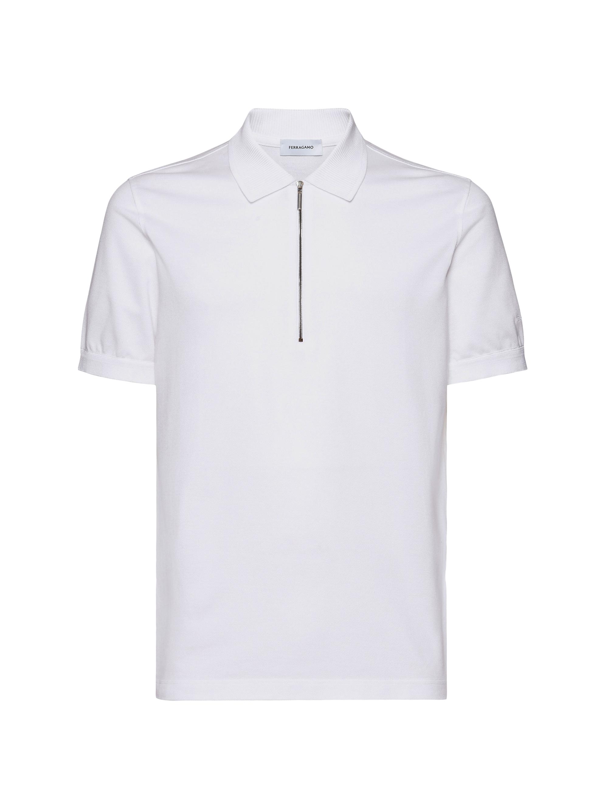 FERRAGAMO Cotton Polo Shirt | Saks Fifth Avenue