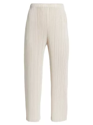 Shop Pleats Please Issey Miyake Monthly Colors: February Ankle Pants | Saks  Fifth Avenue