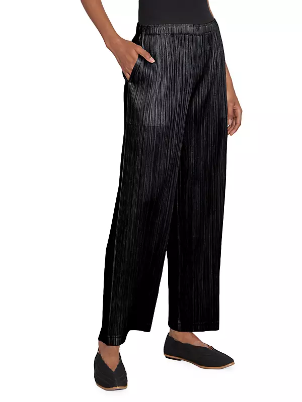 Shop Pleats Please Issey Miyake Thicker Bottoms 1 Pleated Straight 