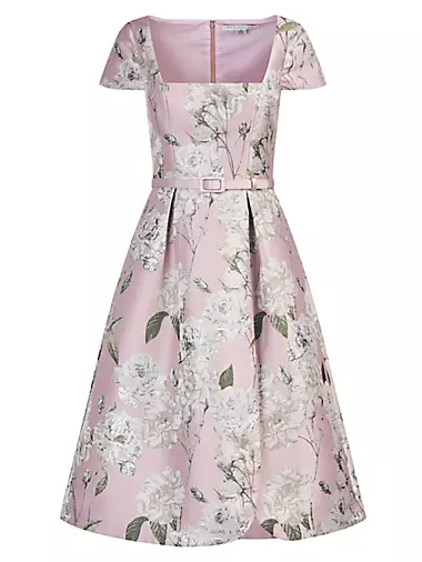 kay unger faustine floral  Kay unger, Fashion, Womens dresses
