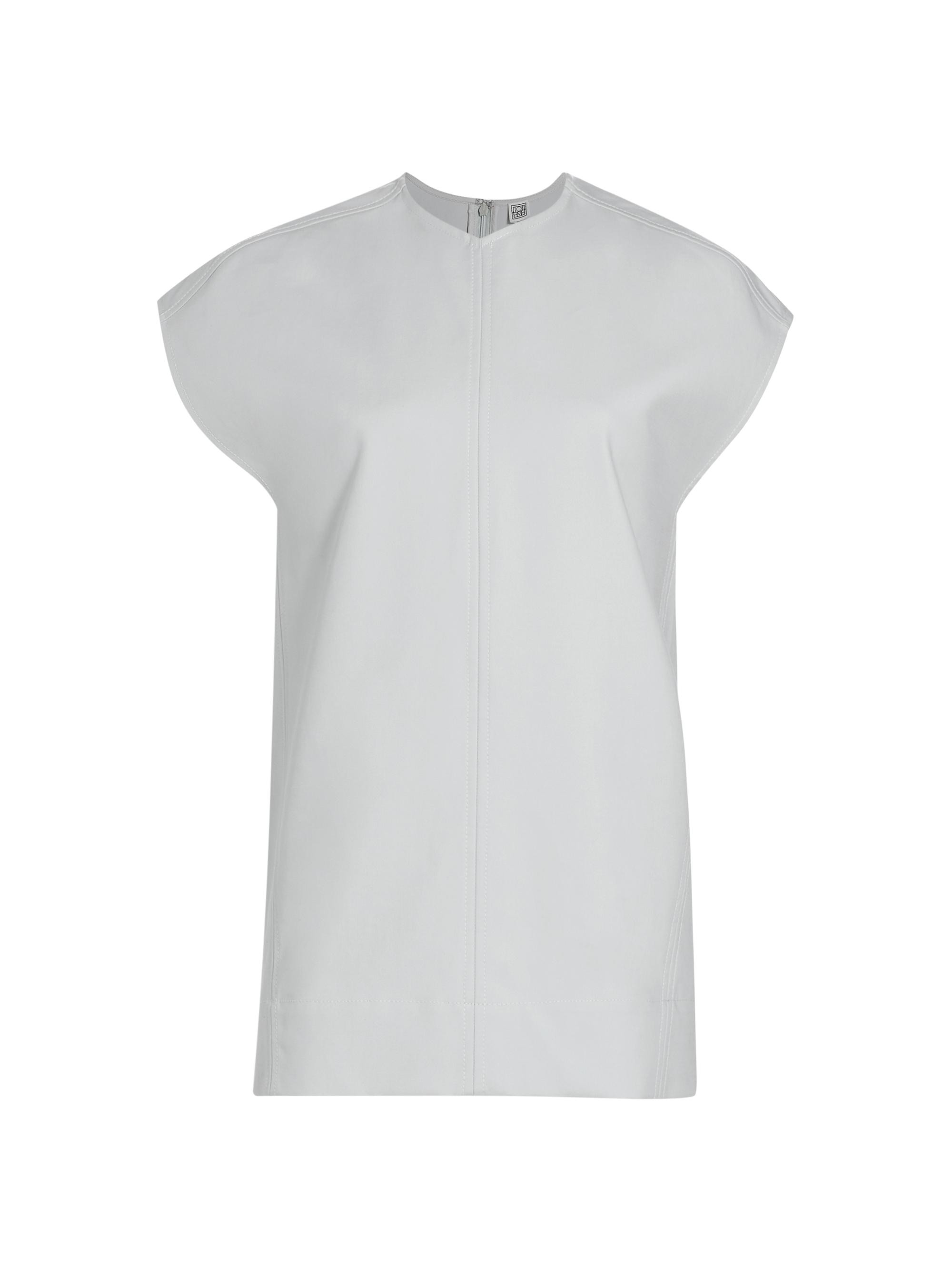 Toteme Twisted-Seam Cap-Sleeve Top | Saks Fifth Avenue