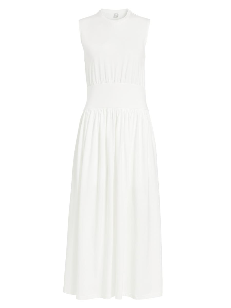 Toteme Sleeveless Cotton T-Shirt Dress | Saks Fifth Avenue