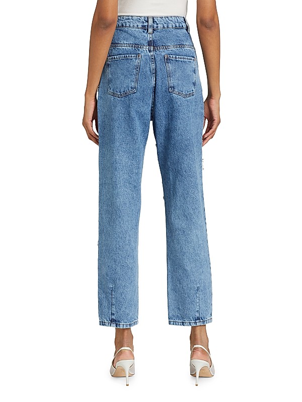 Shop PatBO Rhinestone Beaded Jeans | Saks Fifth Avenue Shop PatBO Rhinestone Beaded Jeans | Saks Fifth Avenue