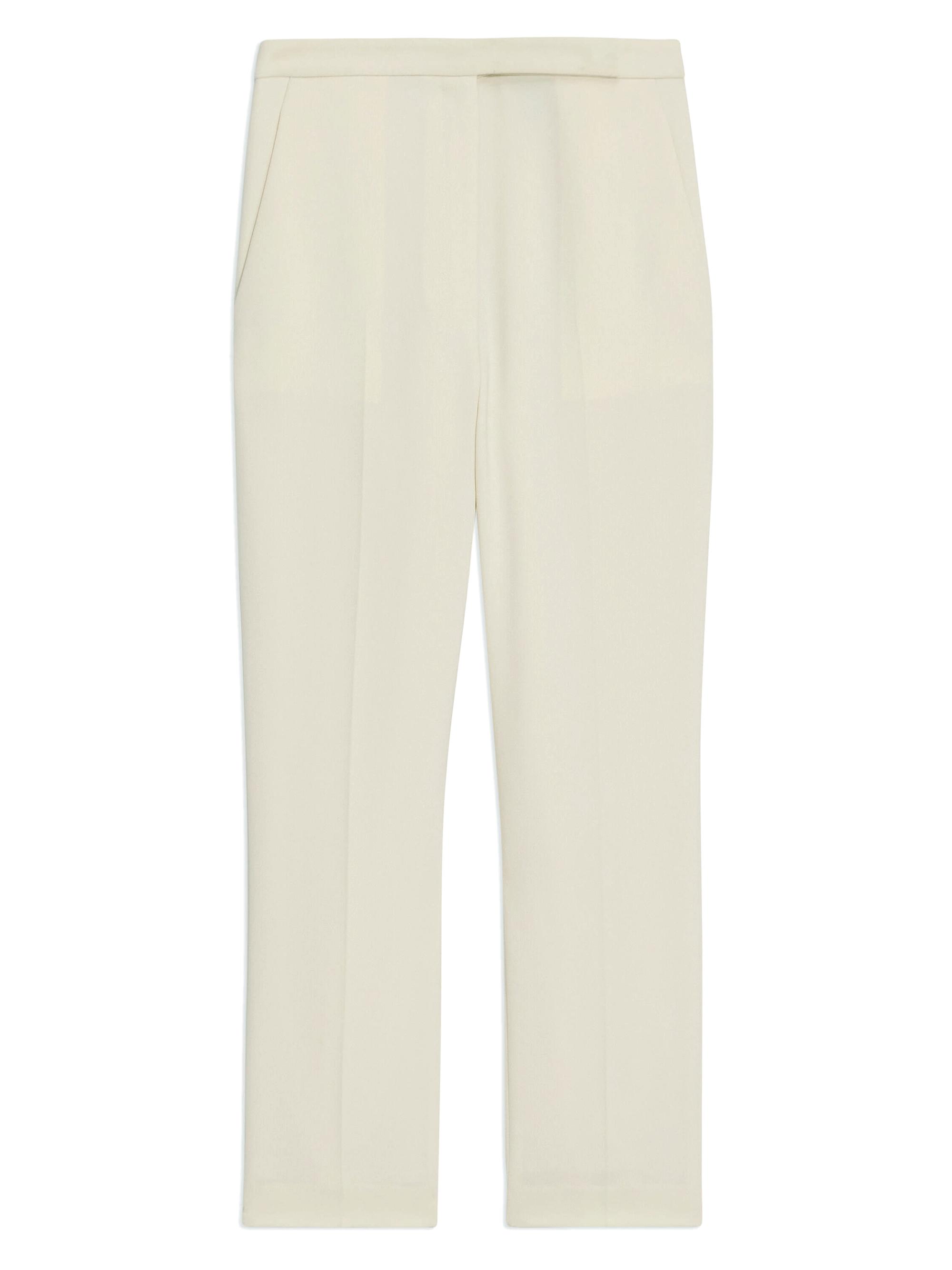Theory Women's Slim High-Rise Crop Pants - Rice