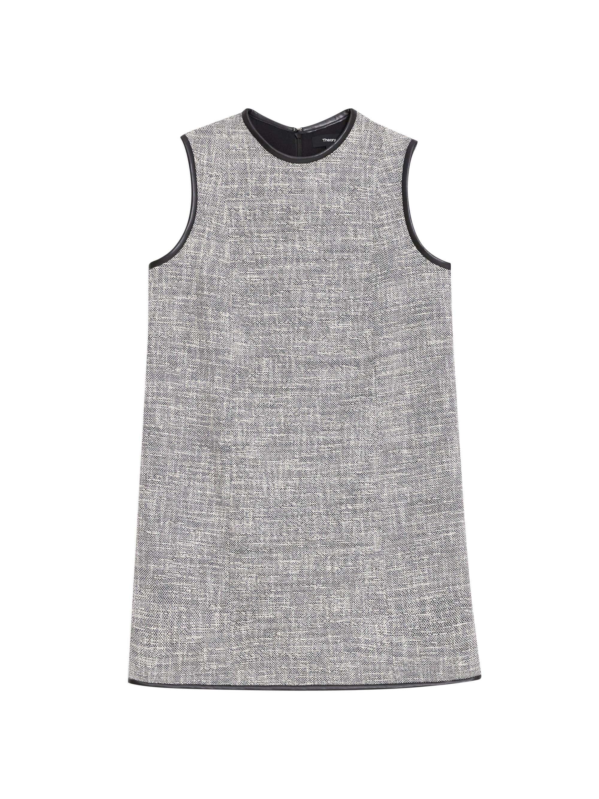 Theory Women's Sleeveless Crewneck Minidress - Black Black