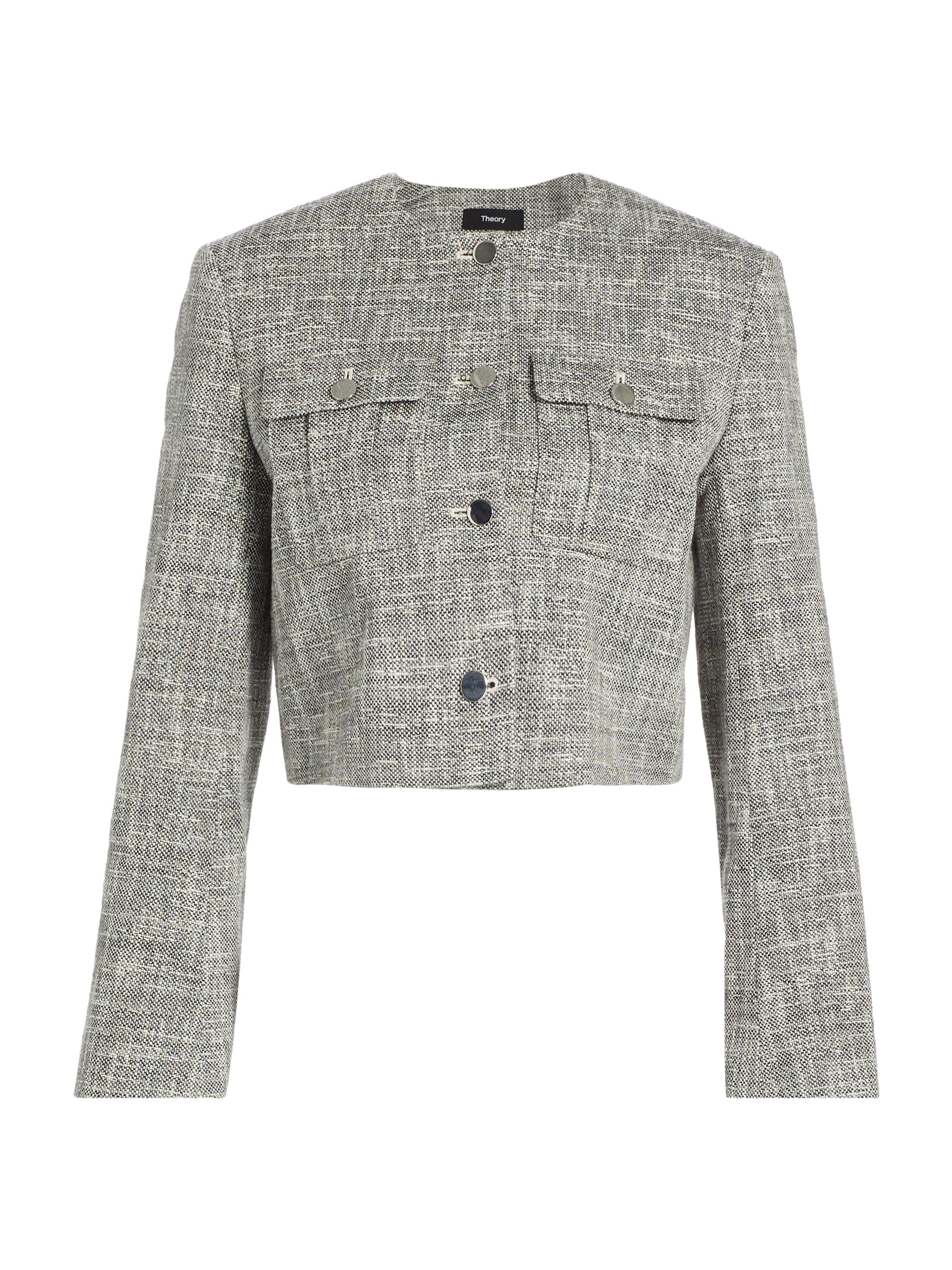 Theory Lindrayia B Admiral Crepe Jacket | Saks Fifth Avenue