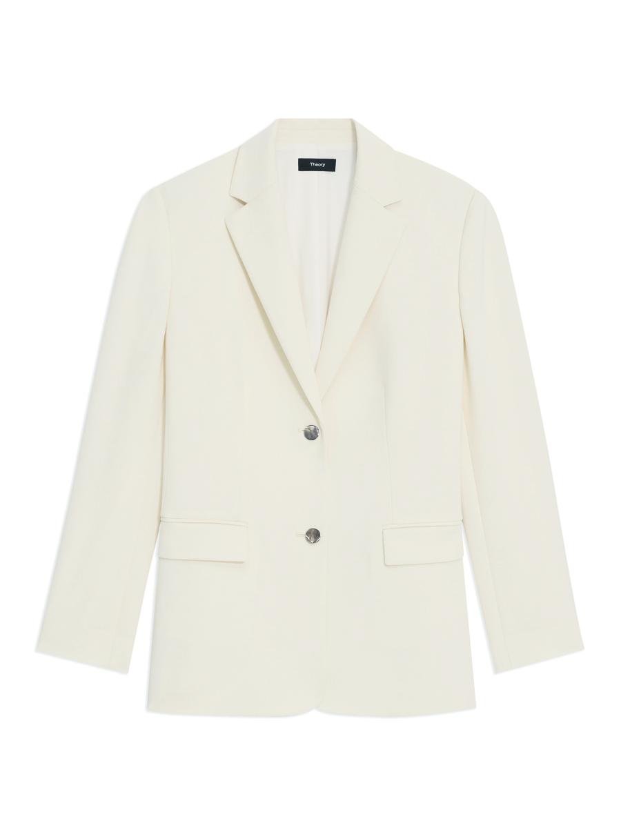 【Theory】2020年 FITTED BLAZER ブレザー 0 セオリー Theory Slim-Fit One-Button Blazer | Saks Fifth Avenue