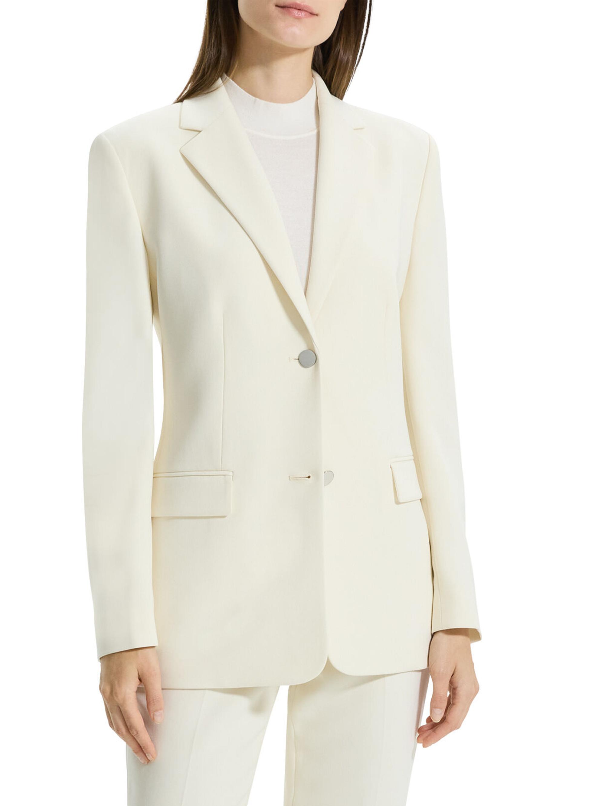 Theory Relaxed Single-Breasted Blazer | Saks Fifth Avenue
