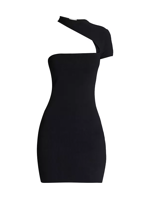 Isabel Satin Halter Mini Dress - Sale