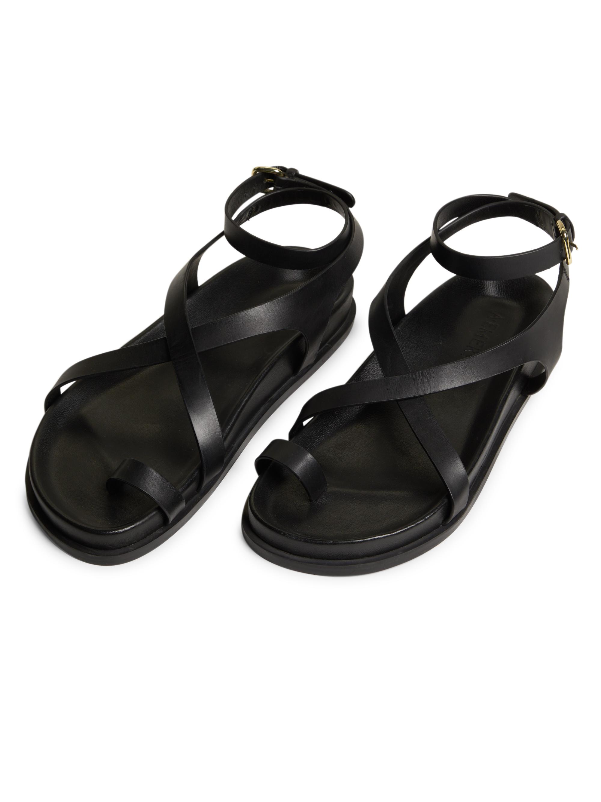 Jalen Slim Leather Sandals