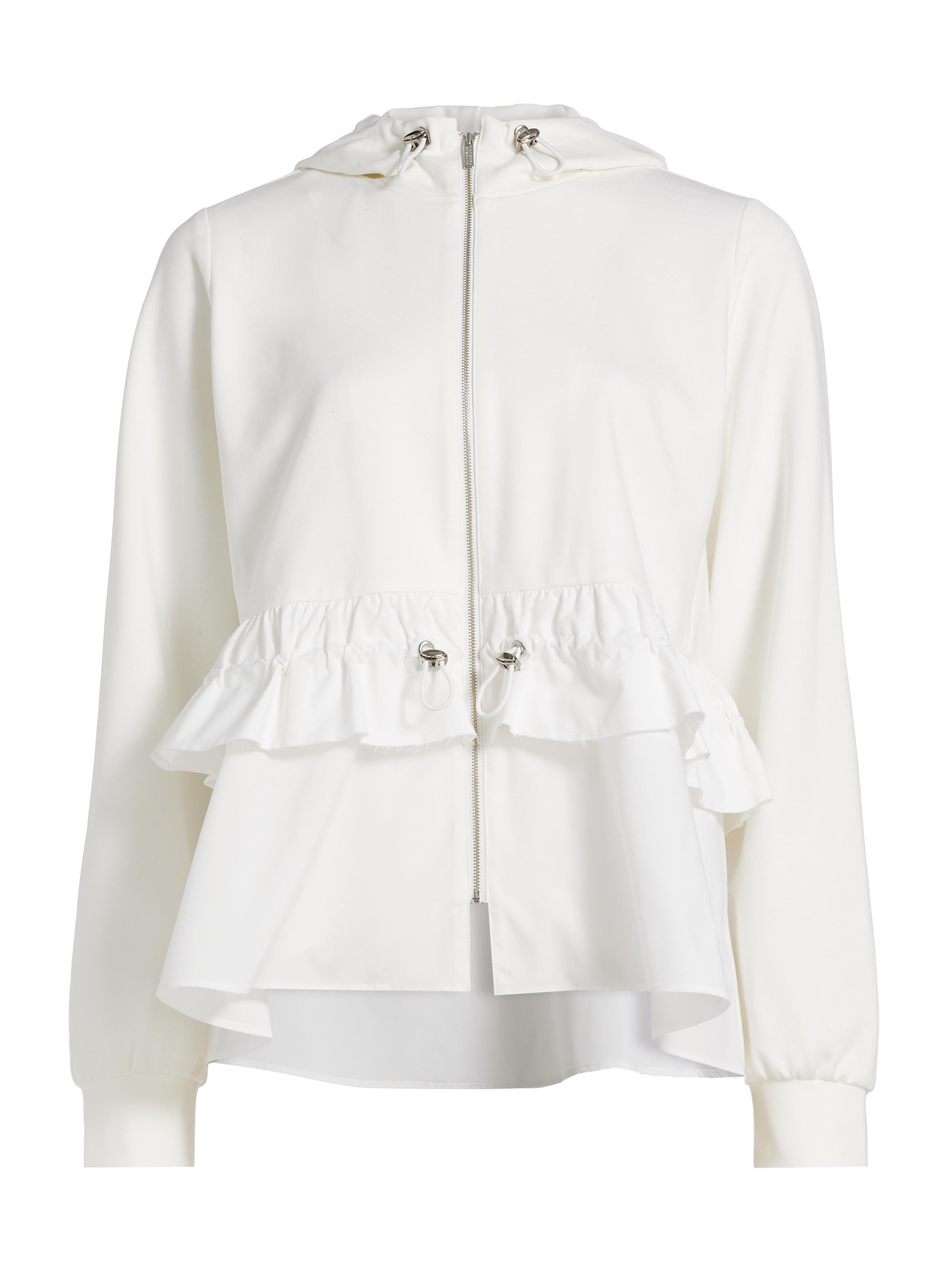 Barneys New York Women's Sartorial Rawness Maria Hooded Jacket - White