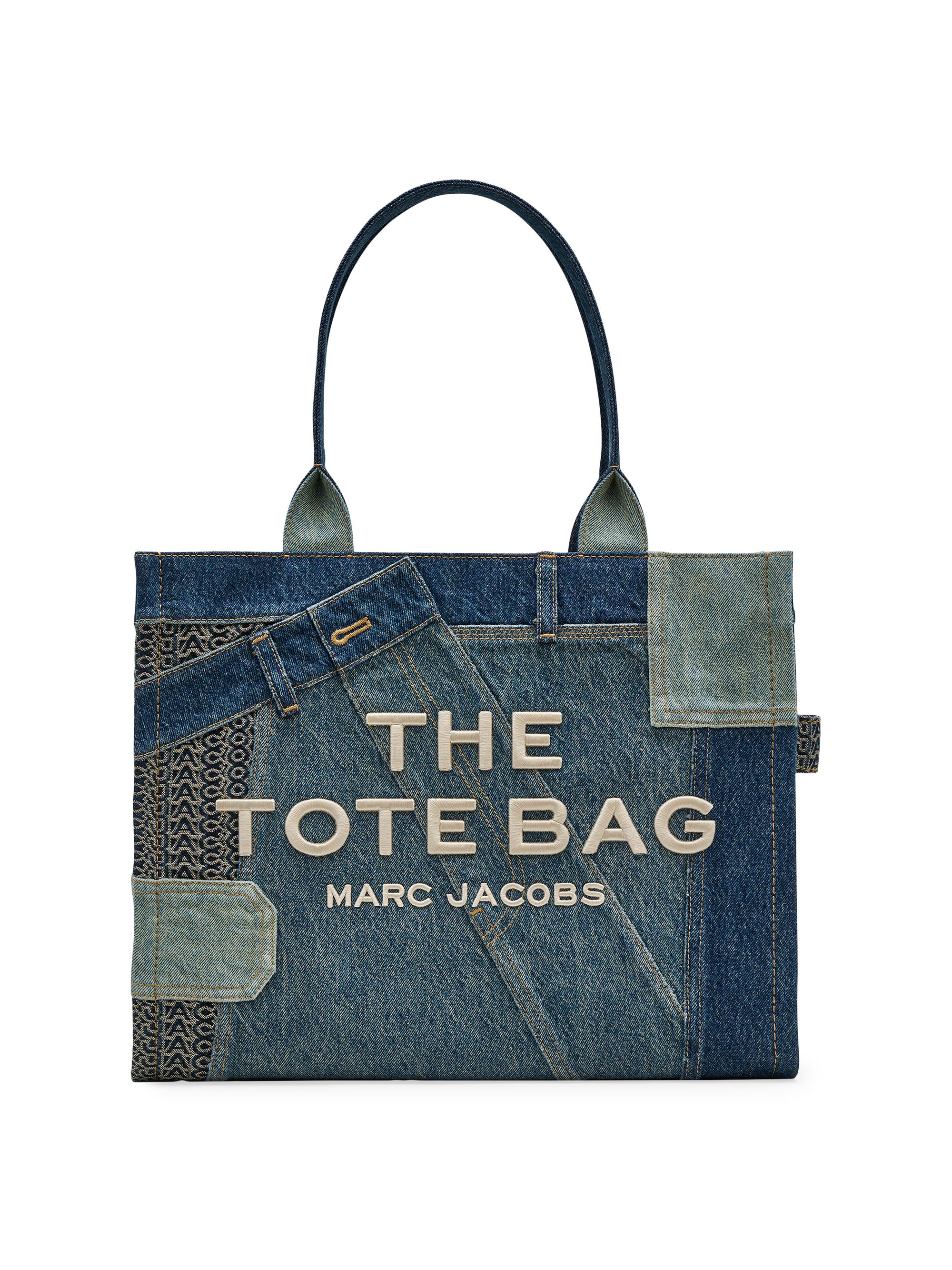 Marc Jacobs The Deconstructed Denim Large Tote Bag | Saks Fifth Avenue