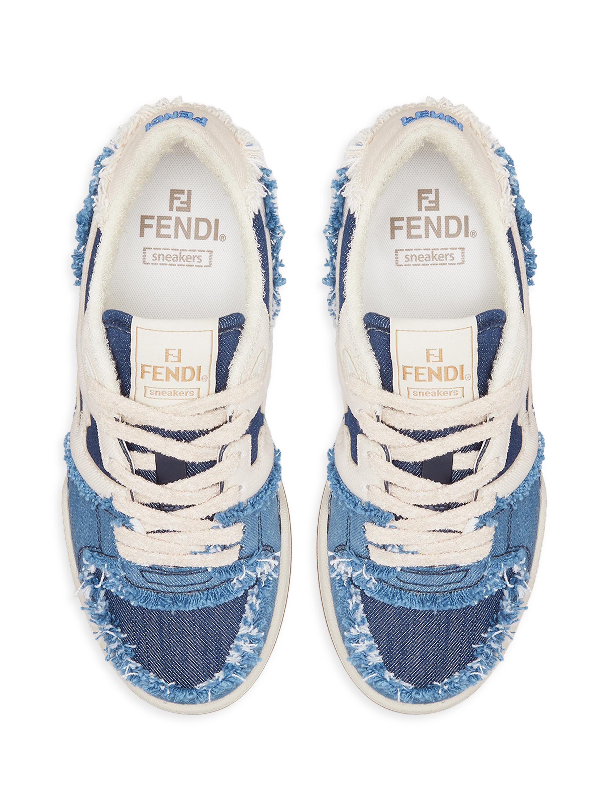 Fendi Match Cotton-Blend Sneakers | Saks Fifth Avenue