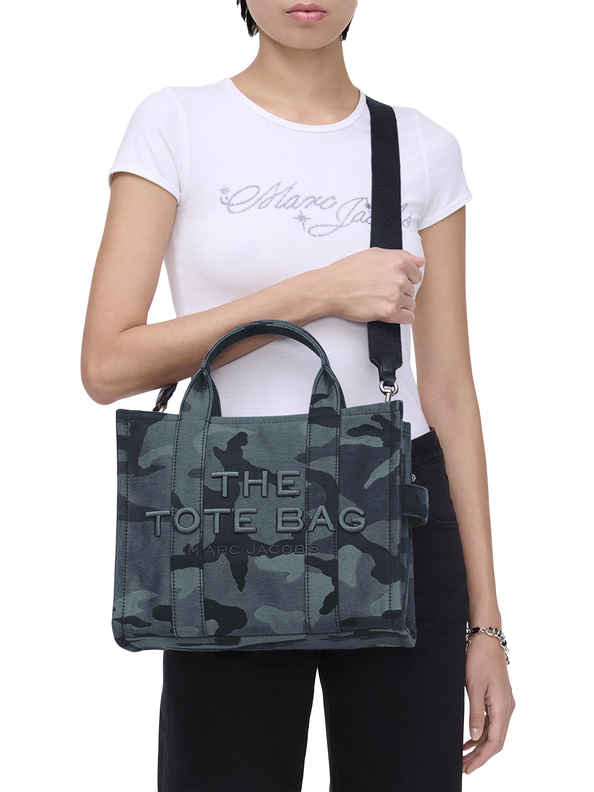 Marc Jacobs Women's The Camo Jacquard  Tote Bag - Blue Camo