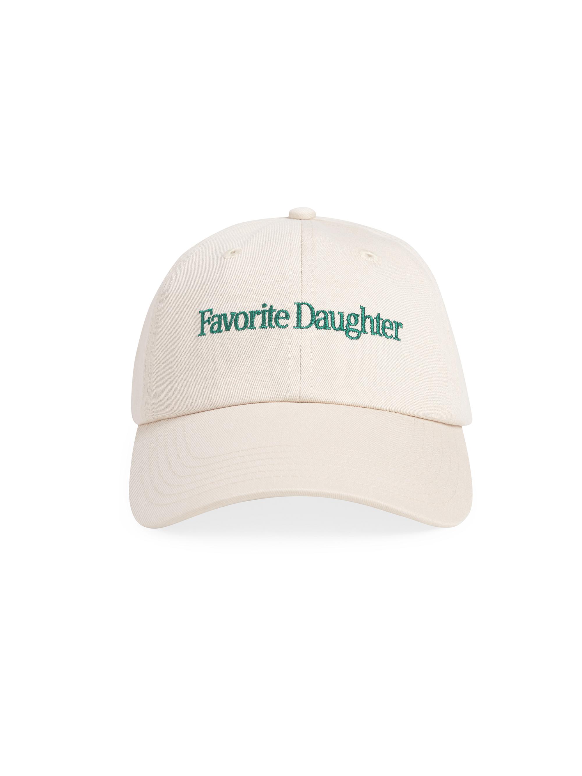 Favorite Daughter Women's Embroidered Logo Baseball Cap - Khaki Green