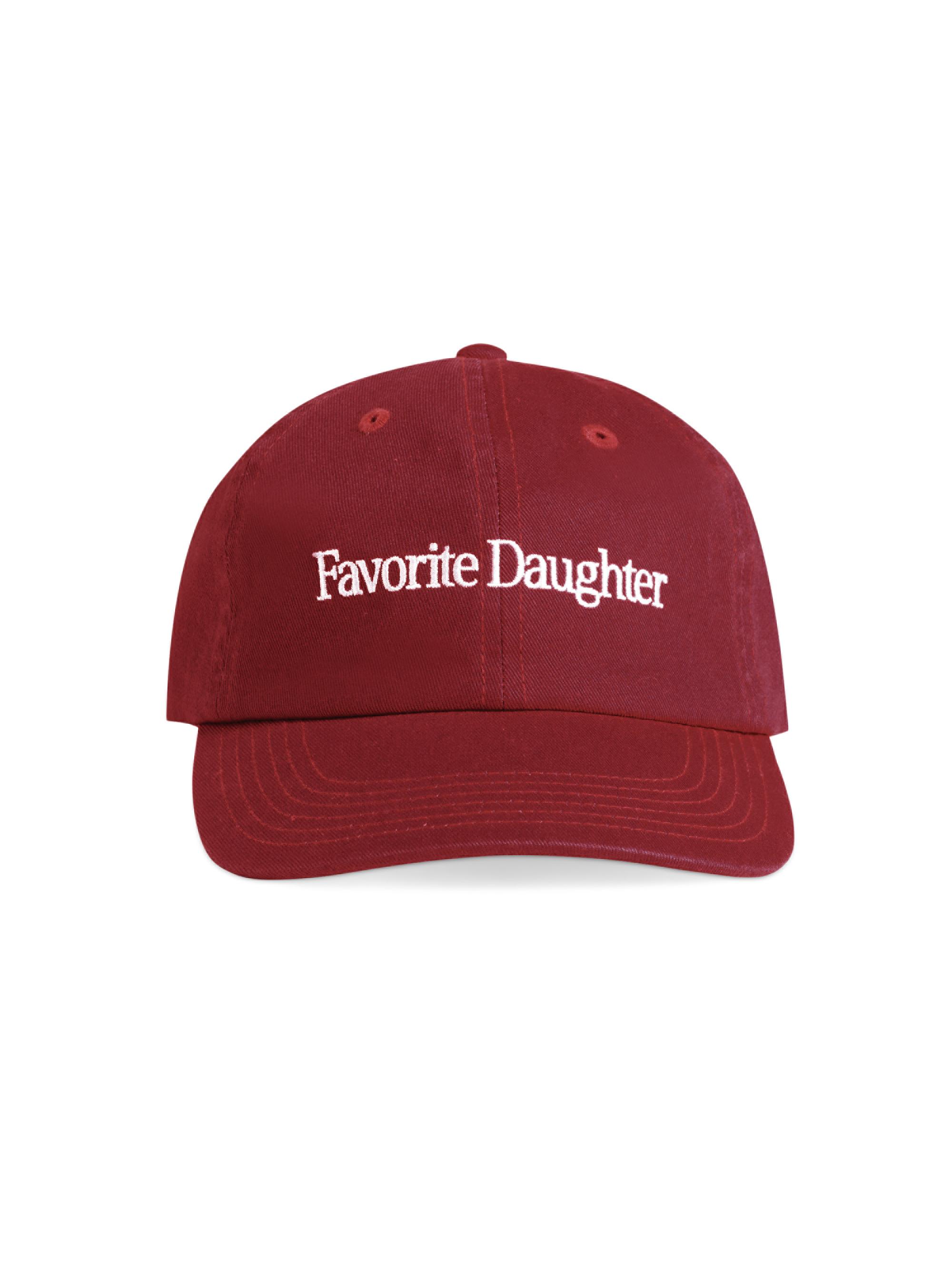 Favorite Daughter Women's Embroidered Logo Baseball Cap - Sangria Nights