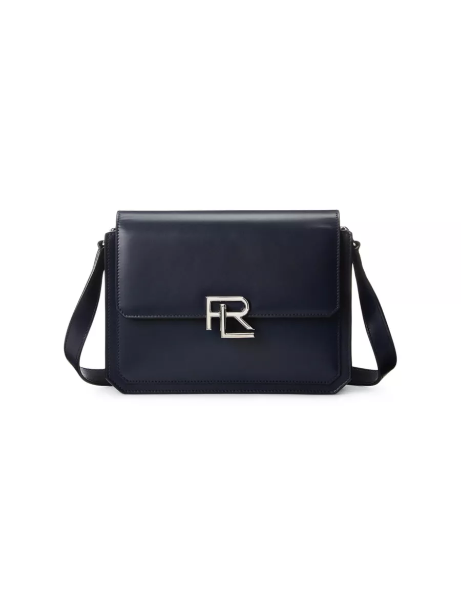 Shop Ralph Lauren Collection RL 888 Box Calfskin Crossbody
