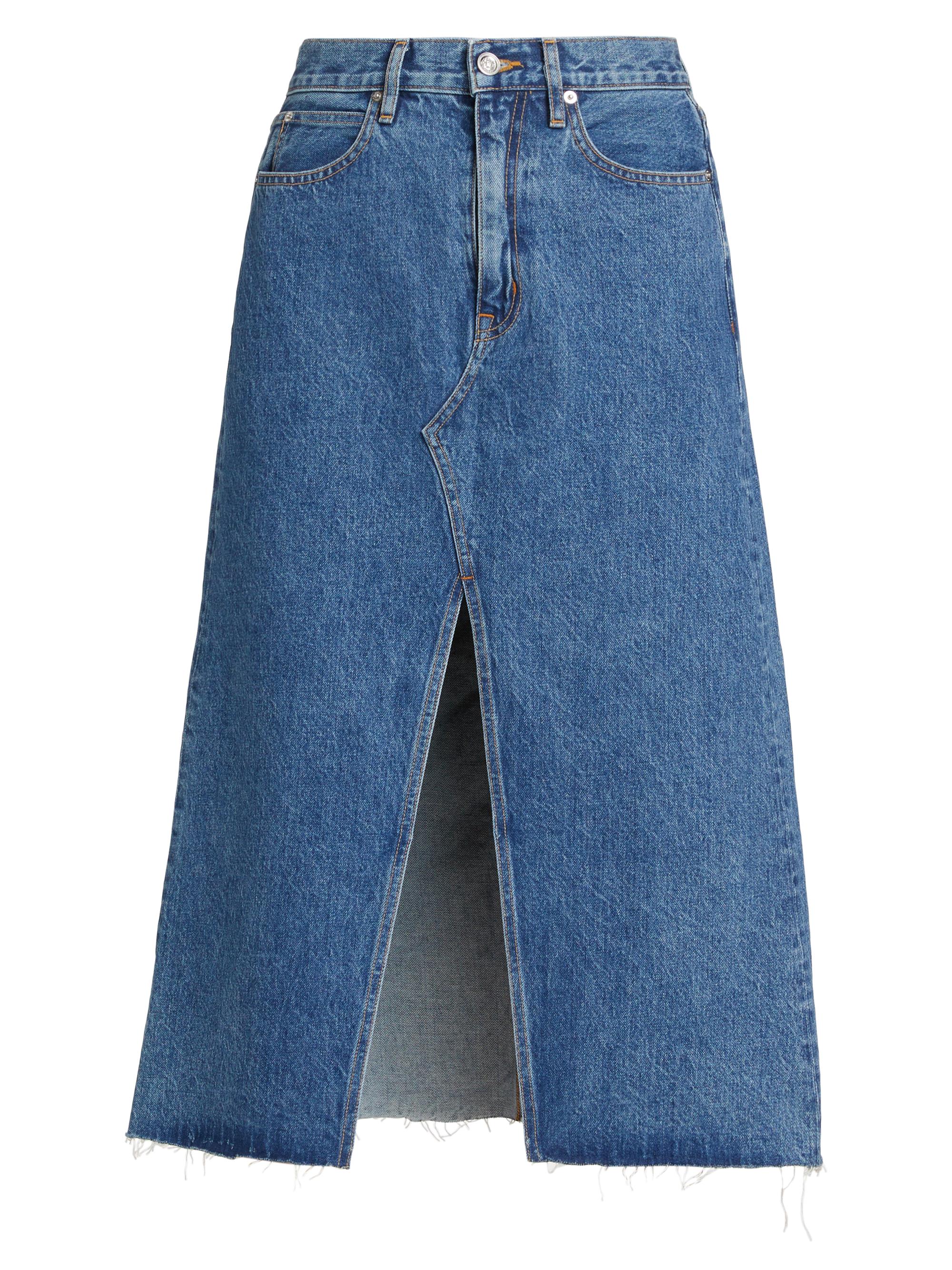 hnasama Diante REMAKE DENIM SKIRT hnasama Diante REMAKE DENIM