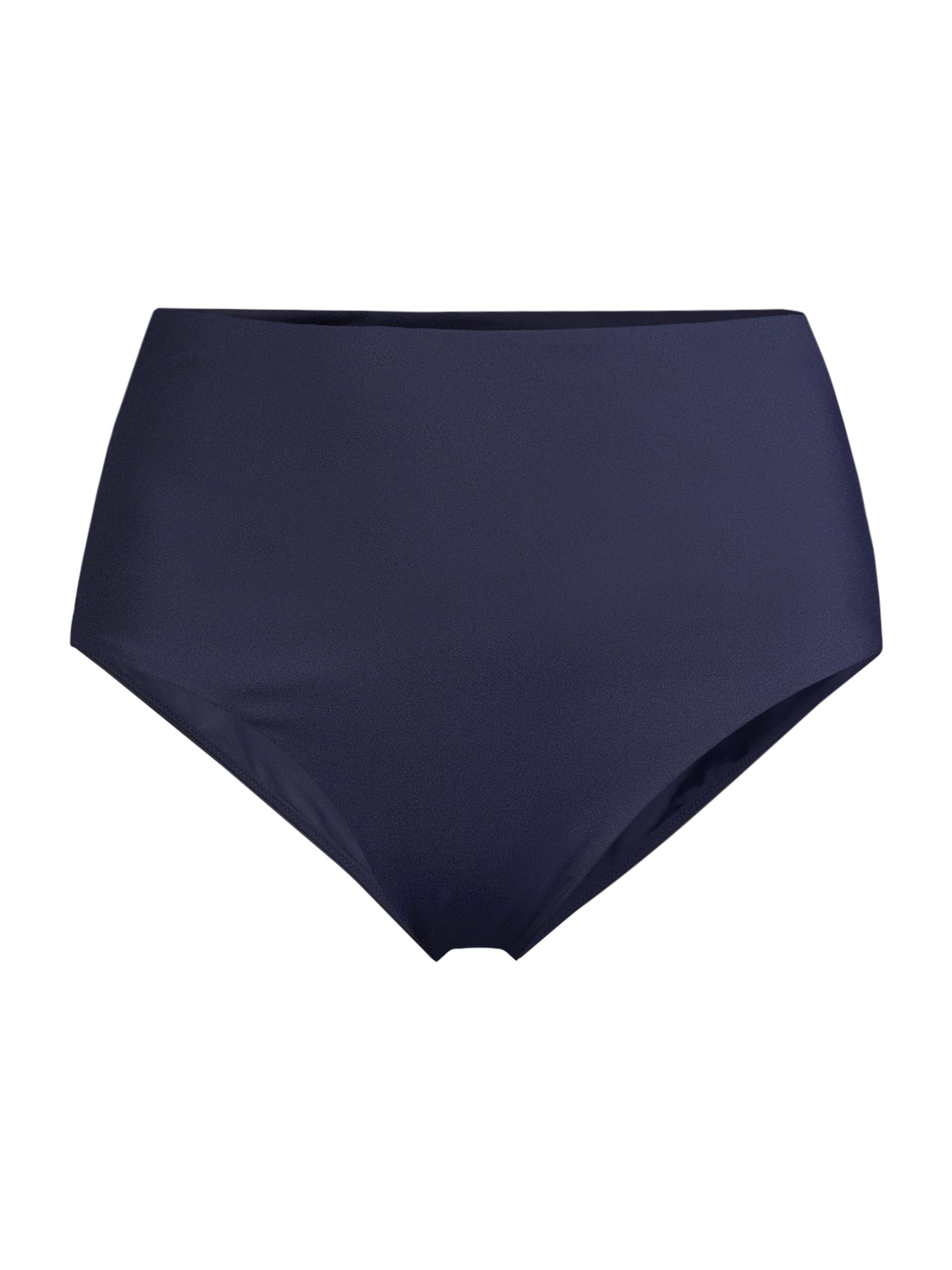 Vineyard Vines Women's Classic High-Waist Bikini Bottom - Nautical Navy