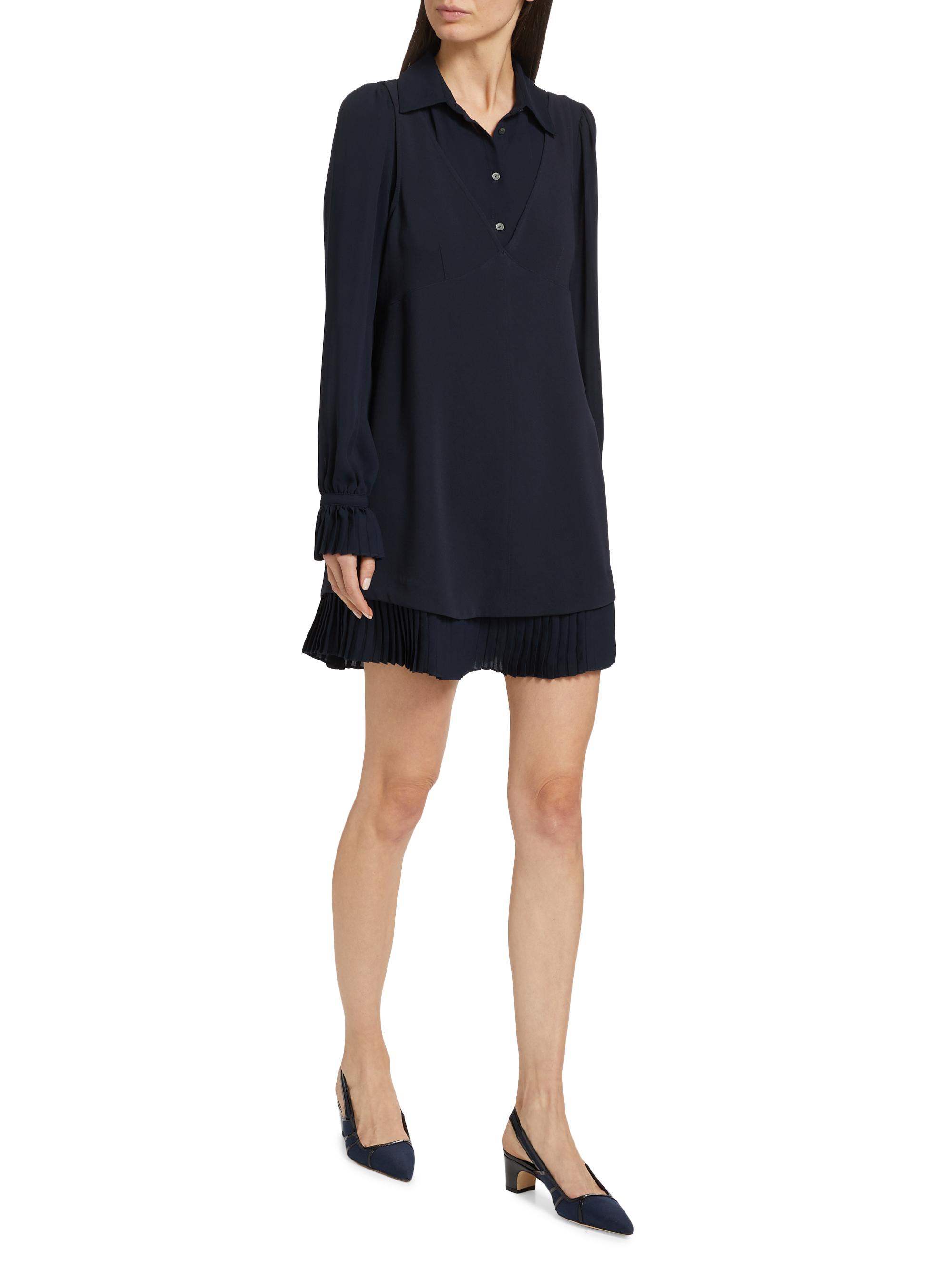 Cinq  Sept Rayna Layered Minidress | Saks Fifth Avenue