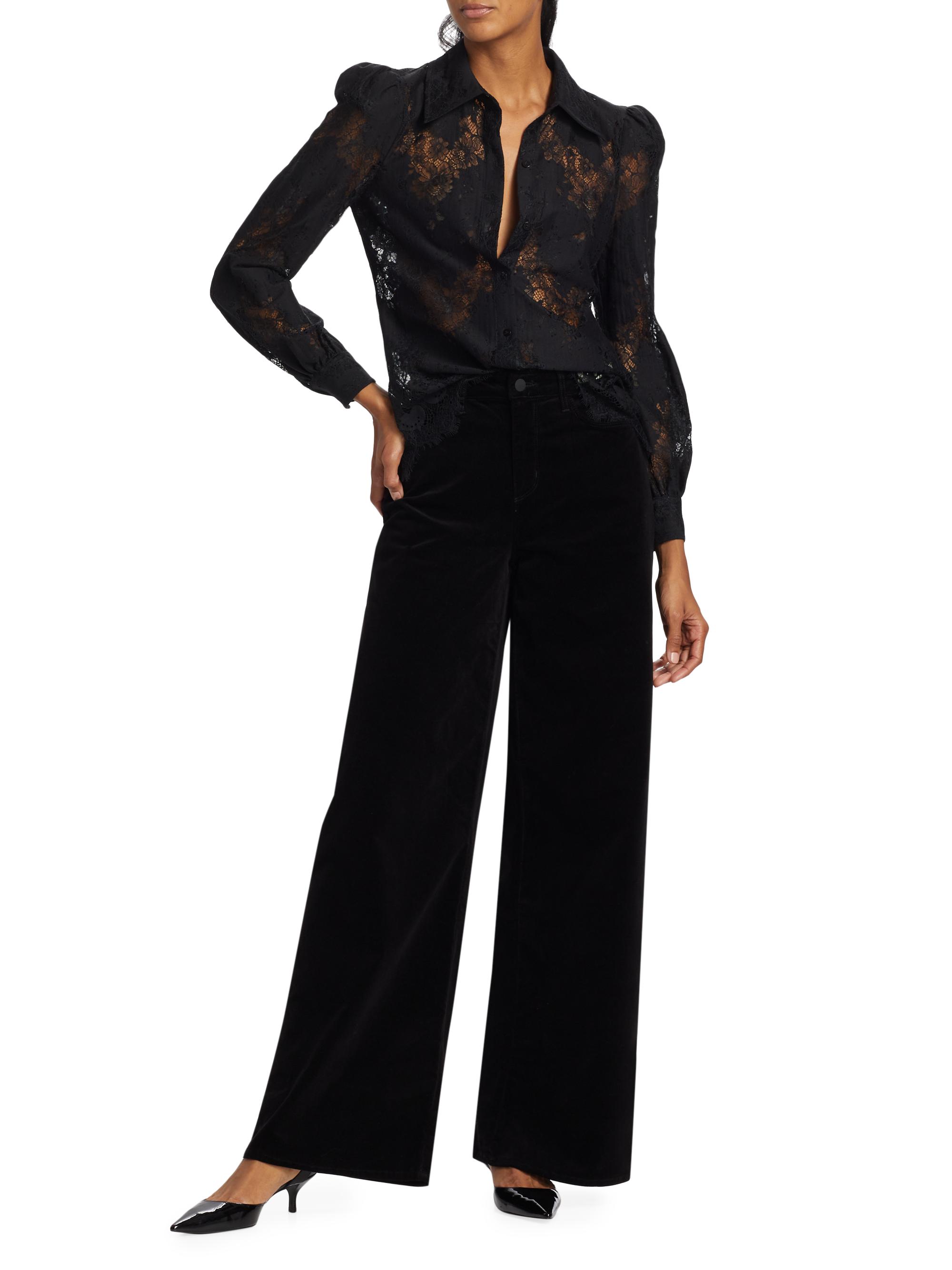 新品タグ付き★CODE A shrink lace blouse USAGI ONLINE限定】shrink lace blouse／シュリンクレースブラウス