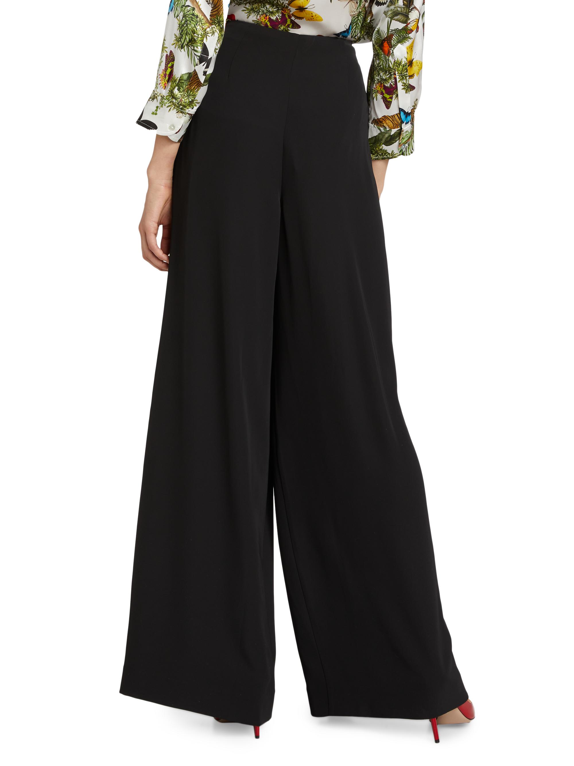 L'AGENCE Nova Pleat Straight-Leg Pants | Saks Fifth Avenue