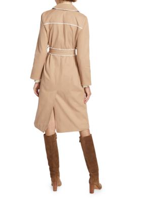 La Collection Off-White Alex Trench Coat