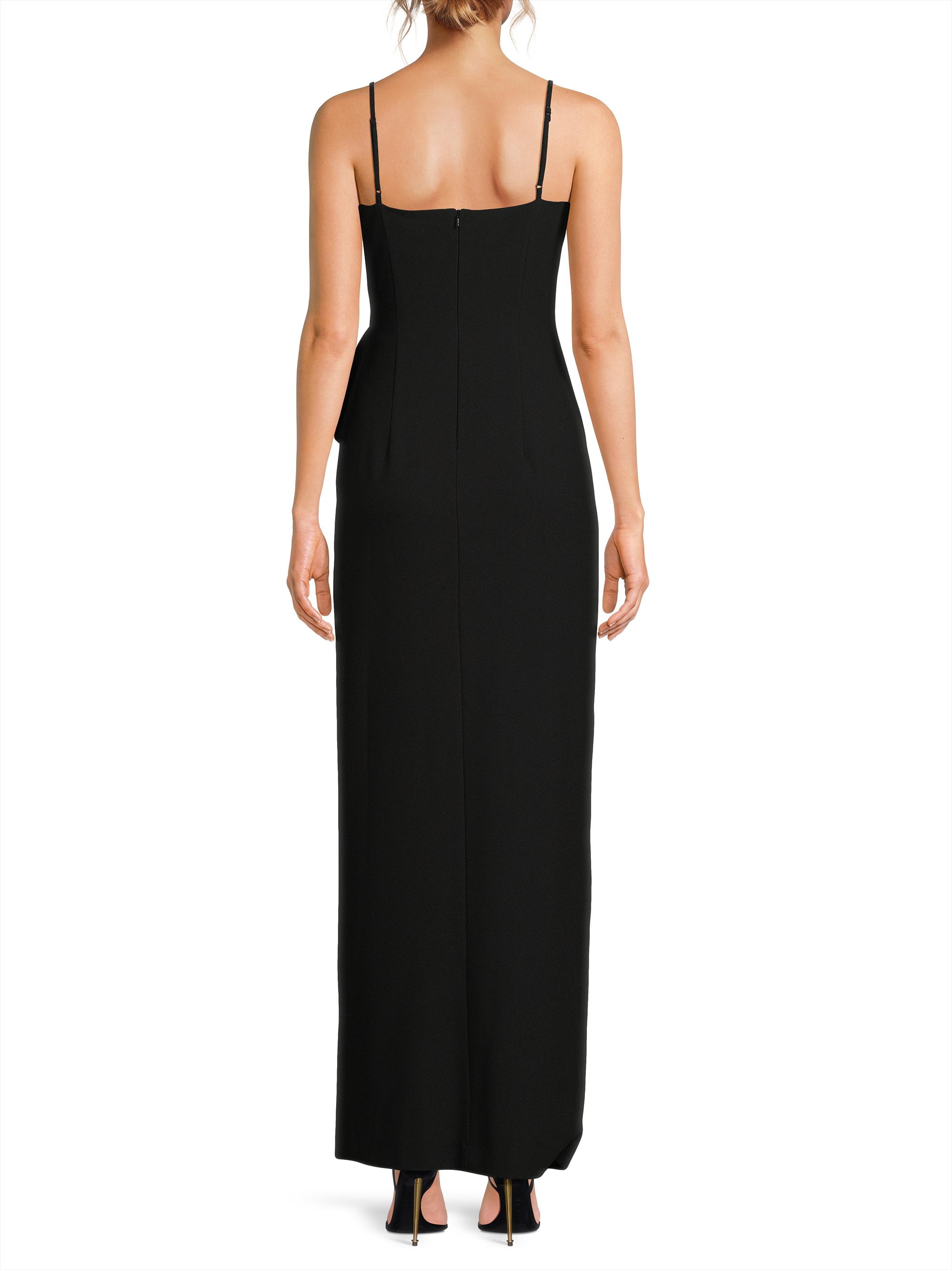 black halo eve dress Polka Dot Print Long Dress w/ Tags