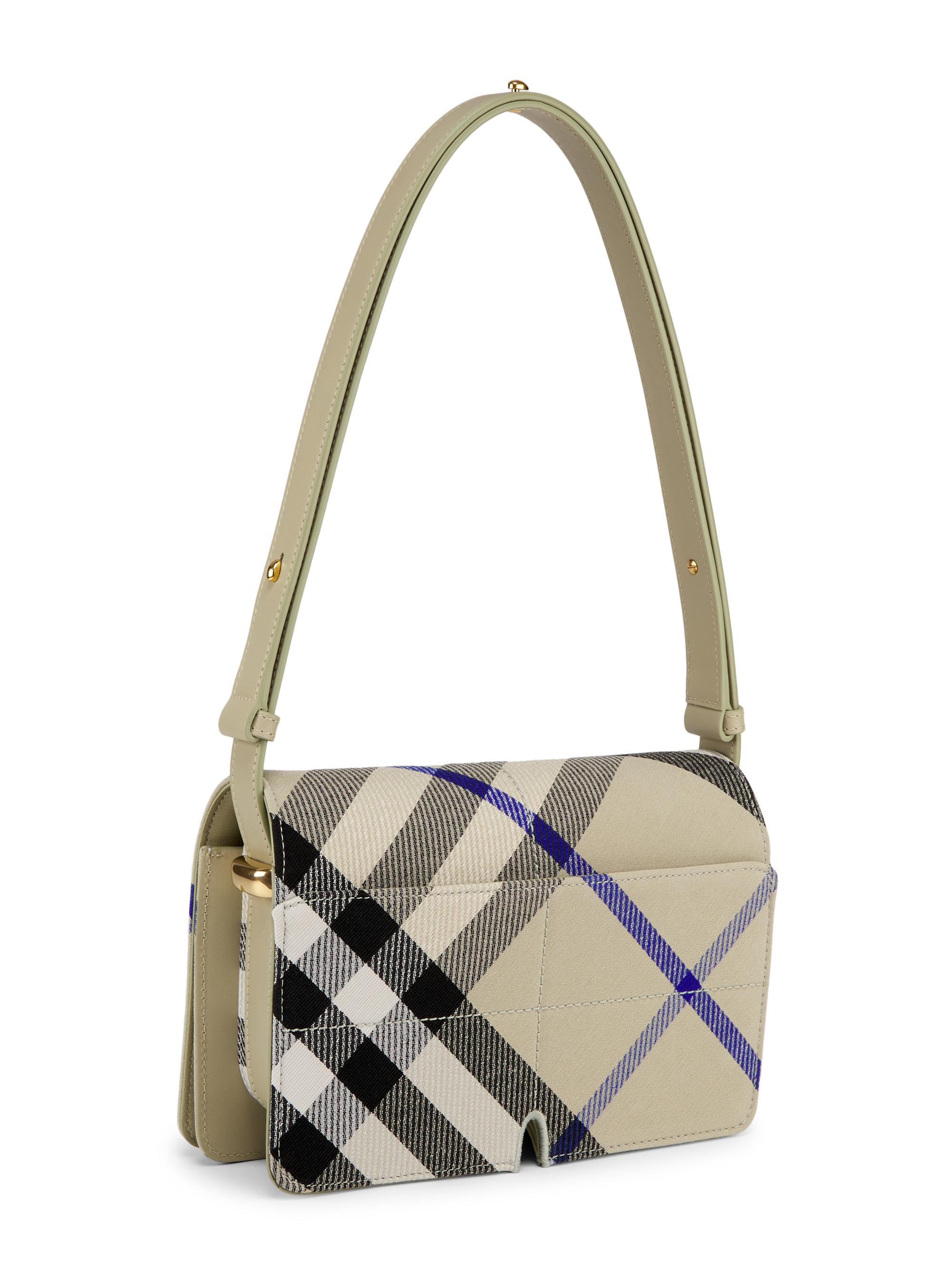 Burberry Snip Check Jacquard Shoulder Bag | Saks Fifth Avenue