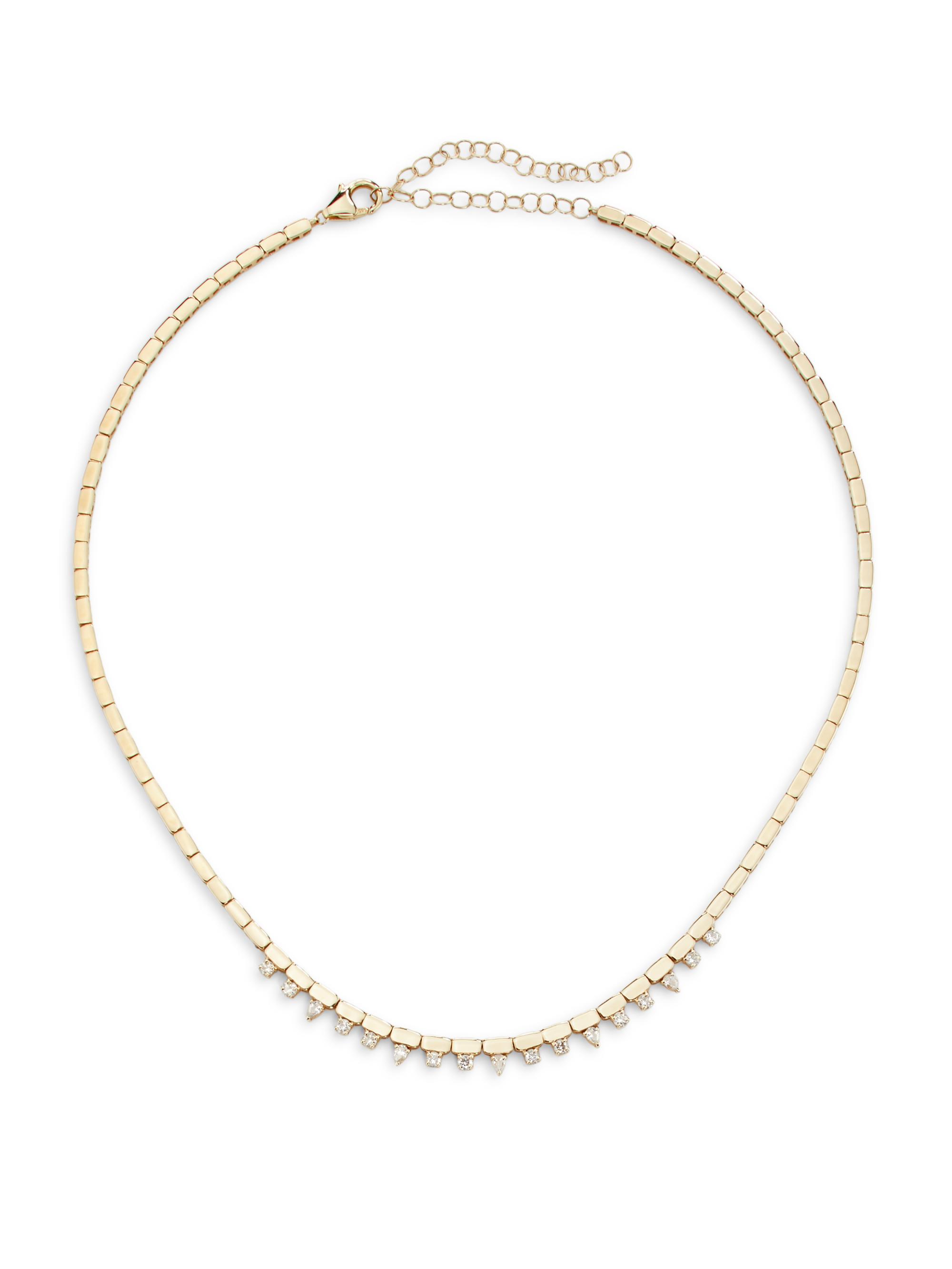 Saks Fifth Avenue Collection Women's 14K Yellow Gold & 0.76 TCW Diamond Necklace - Yellow Gold
