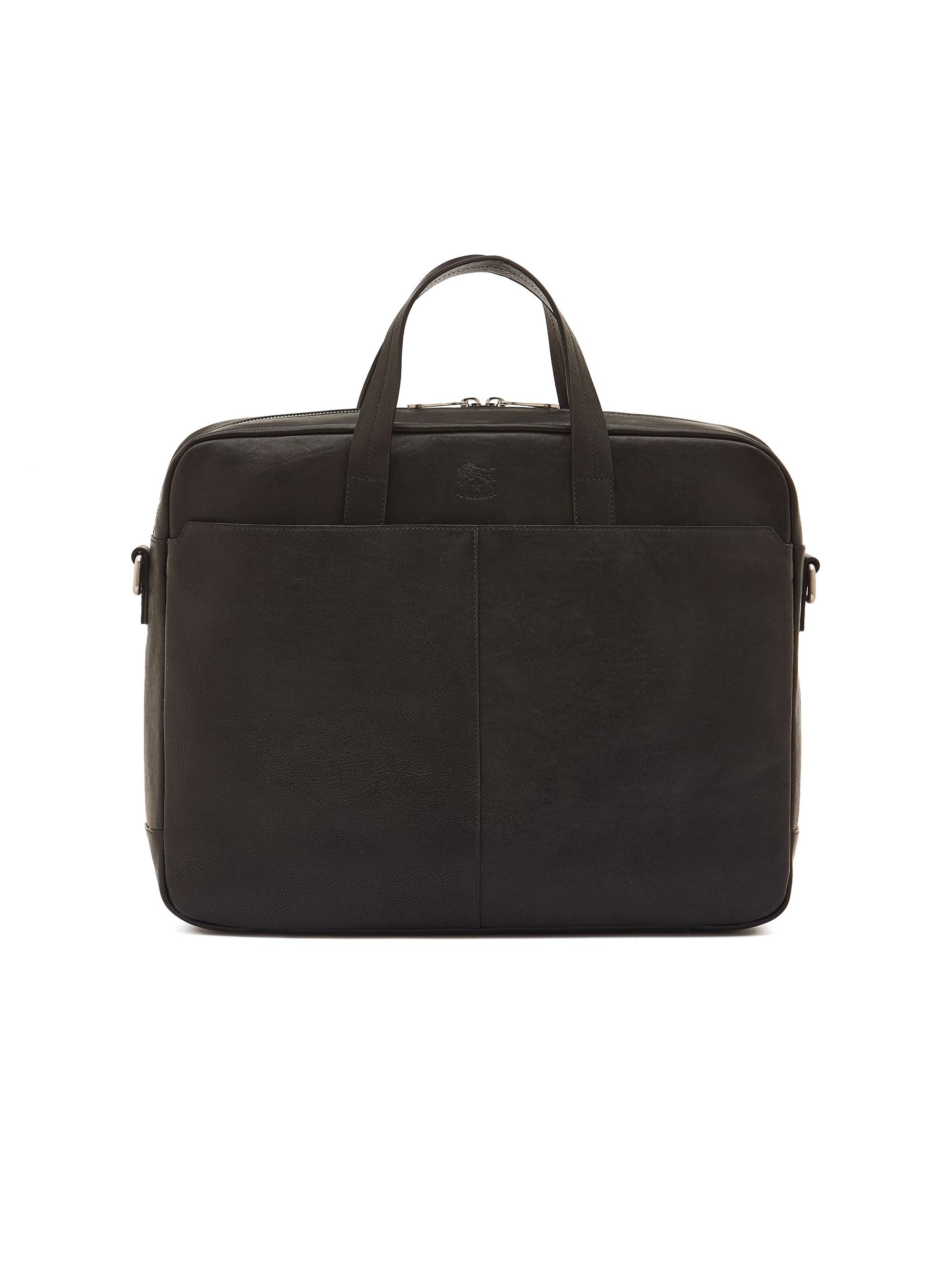 Burberry Check Embossed Leather Briefcase | Saks Fifth Avenue