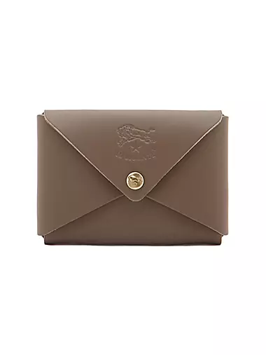 Leather Envelope Card Case
