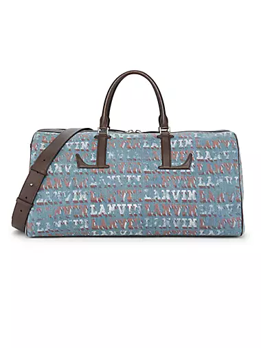 Lanvin x Future Denim Duffel Bag