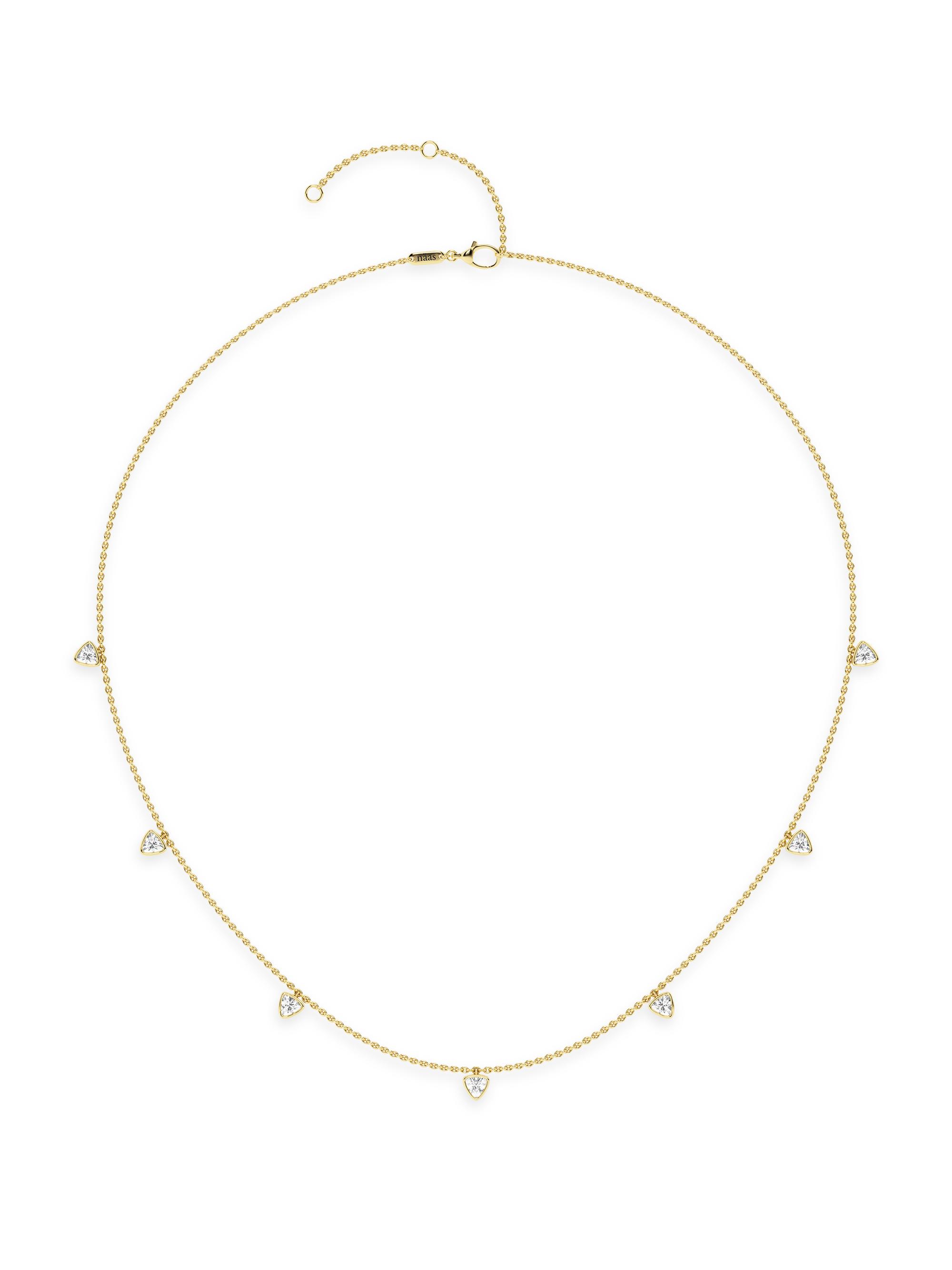 näas Women's Romancing 14K Yellow Gold & 1.40 TCW Lab-Grown Diamond Necklace - Yellow Gold