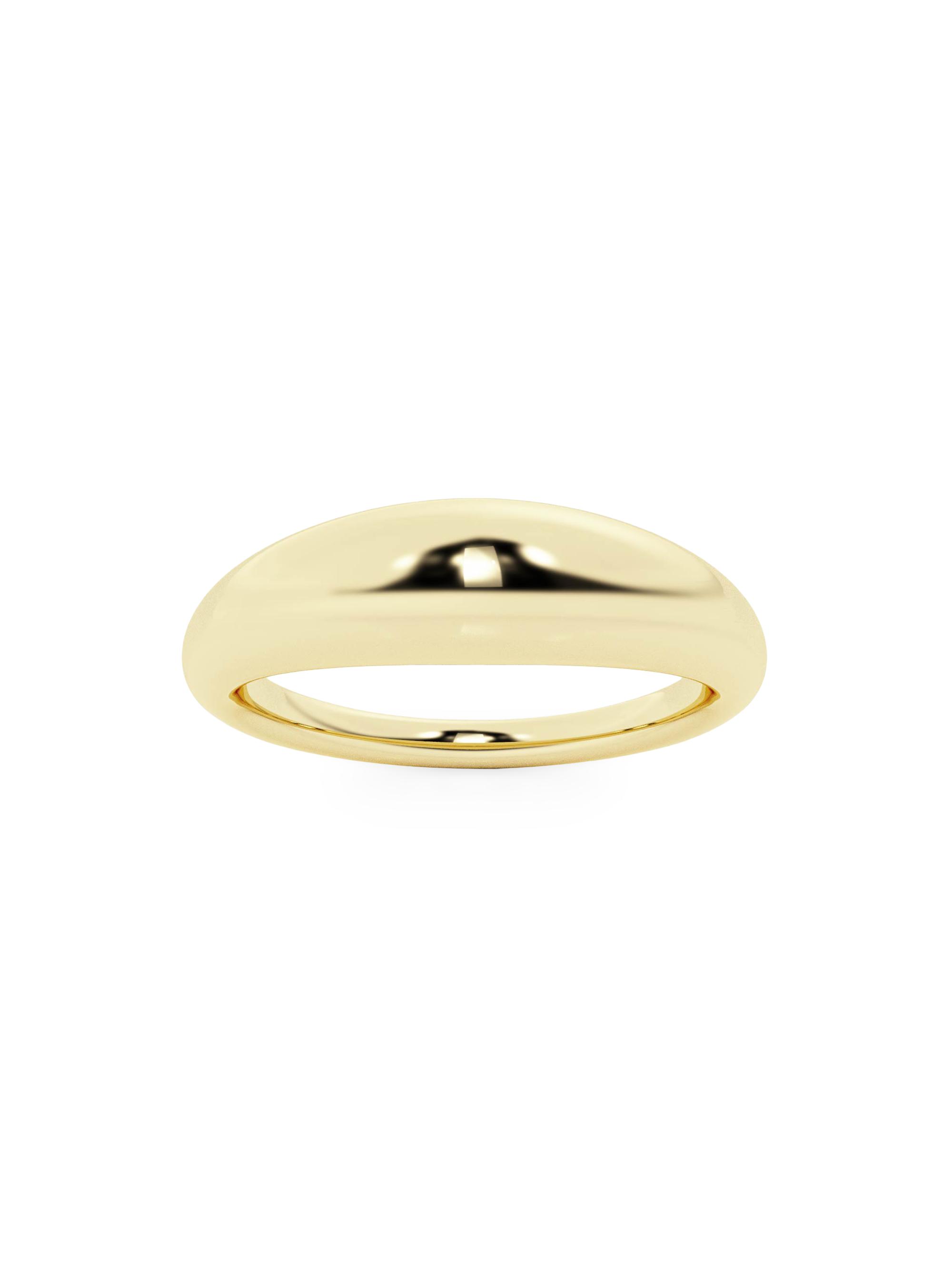 näas Women's Bombë 14K Yellow Gold Tapered Band - Yellow Gold