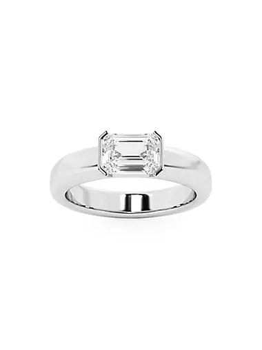 14K Gold & 1.00 TCW Lab-Grown Diamond Stackable Ring
