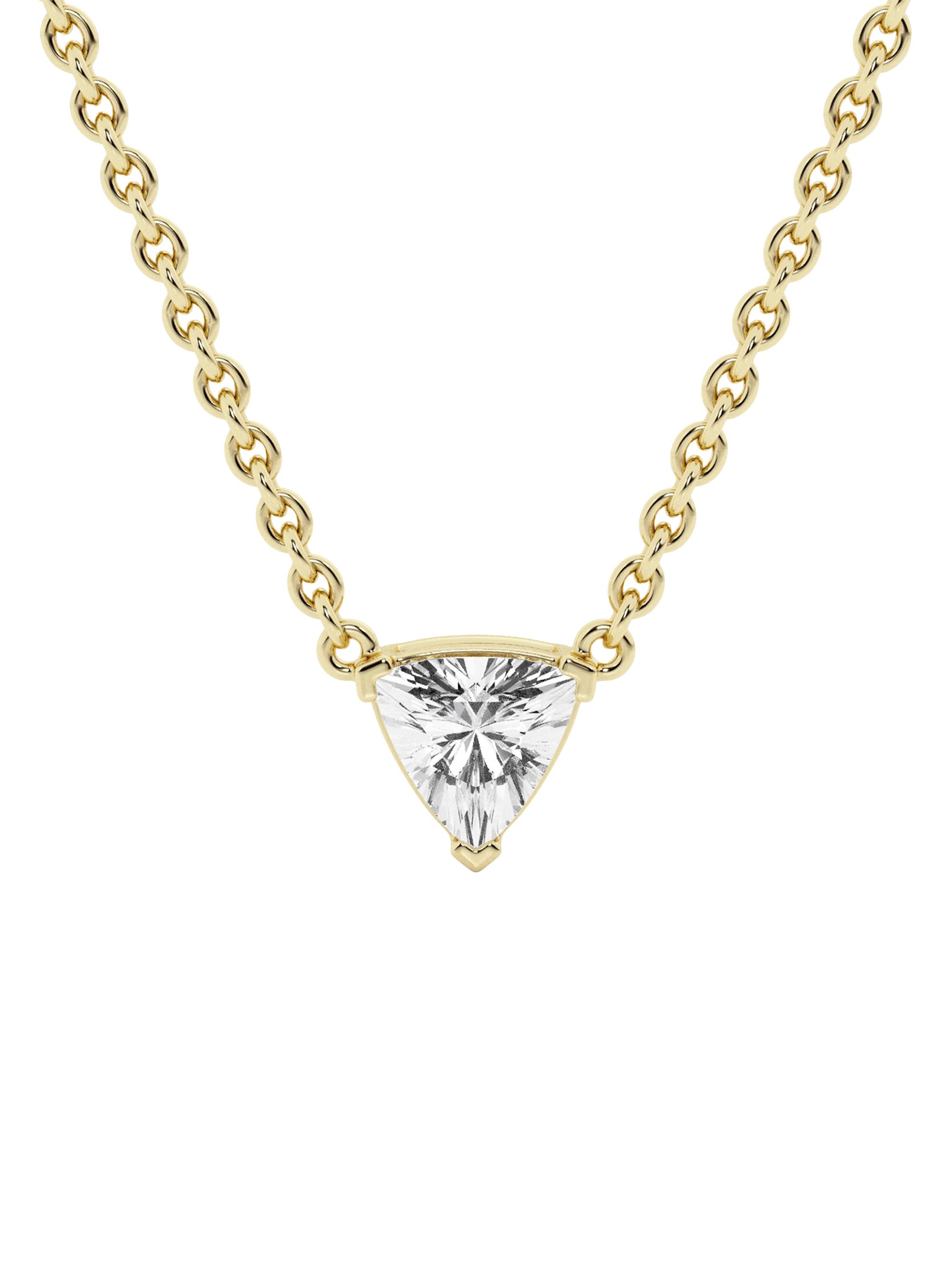 näas Women's Ethereal 14K Yellow Gold & 0.50 TCW Lab-Grown Diamond Pendant Necklace - Yellow Gold