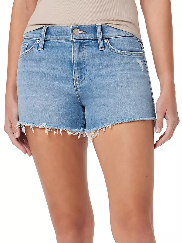 Shop Hudson Jeans Gemma Mid-Rise Denim Shorts