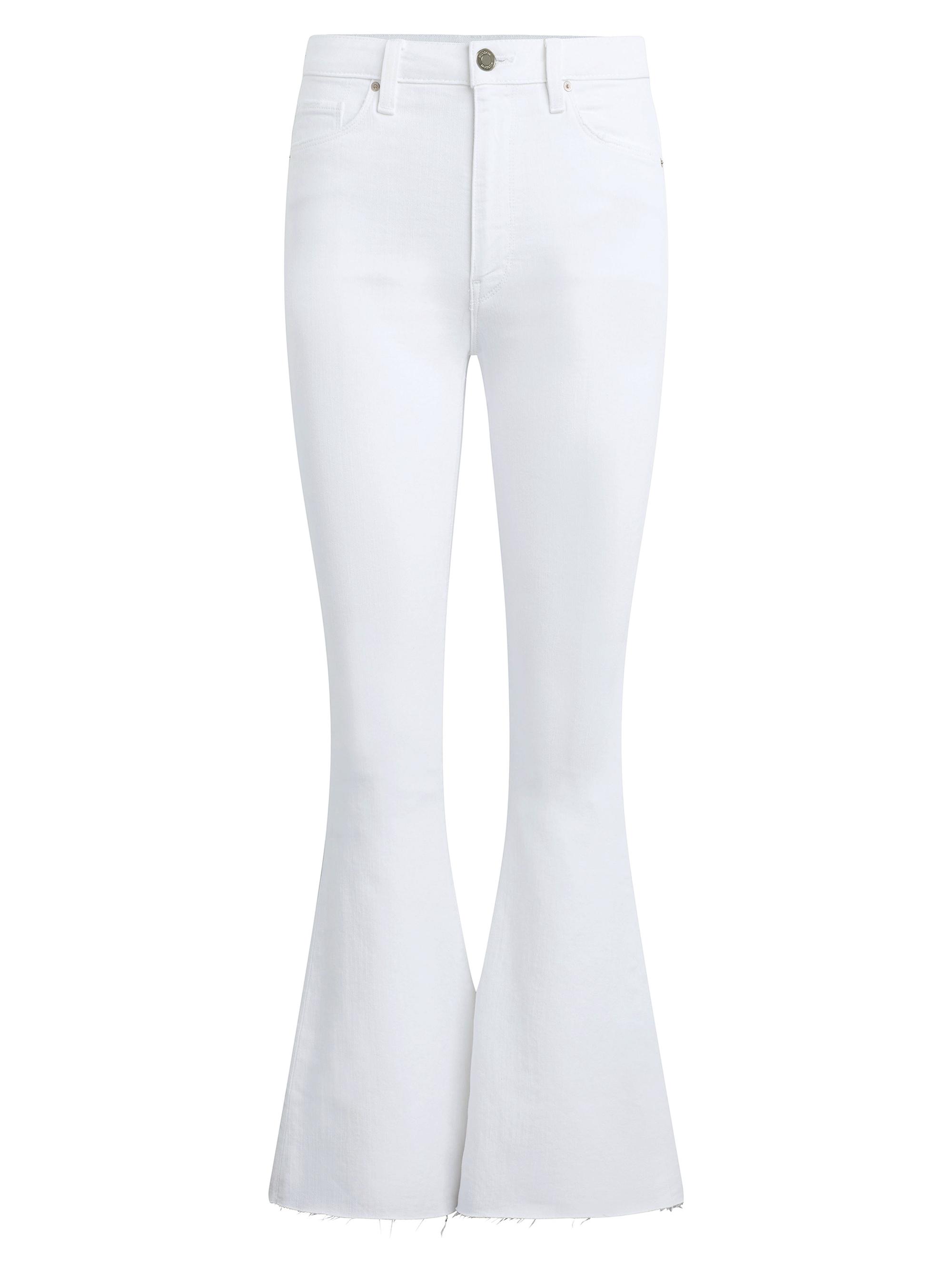 Hudson Jeans Women's Holly High-Rise Flared Jeans - Spring White