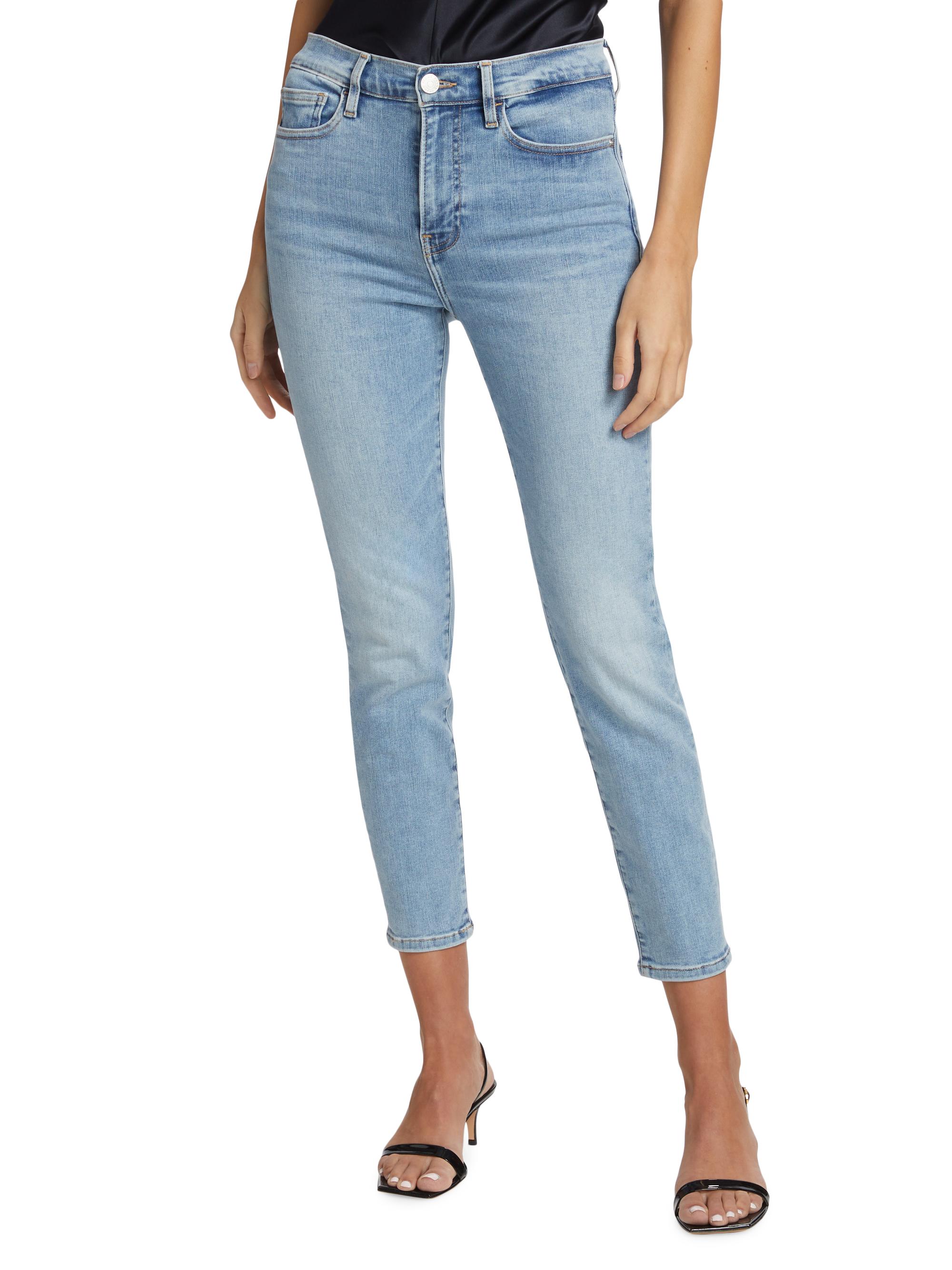 美品 Deuxieme Classe slim cropped DENIM - デニム/ジーンズ 