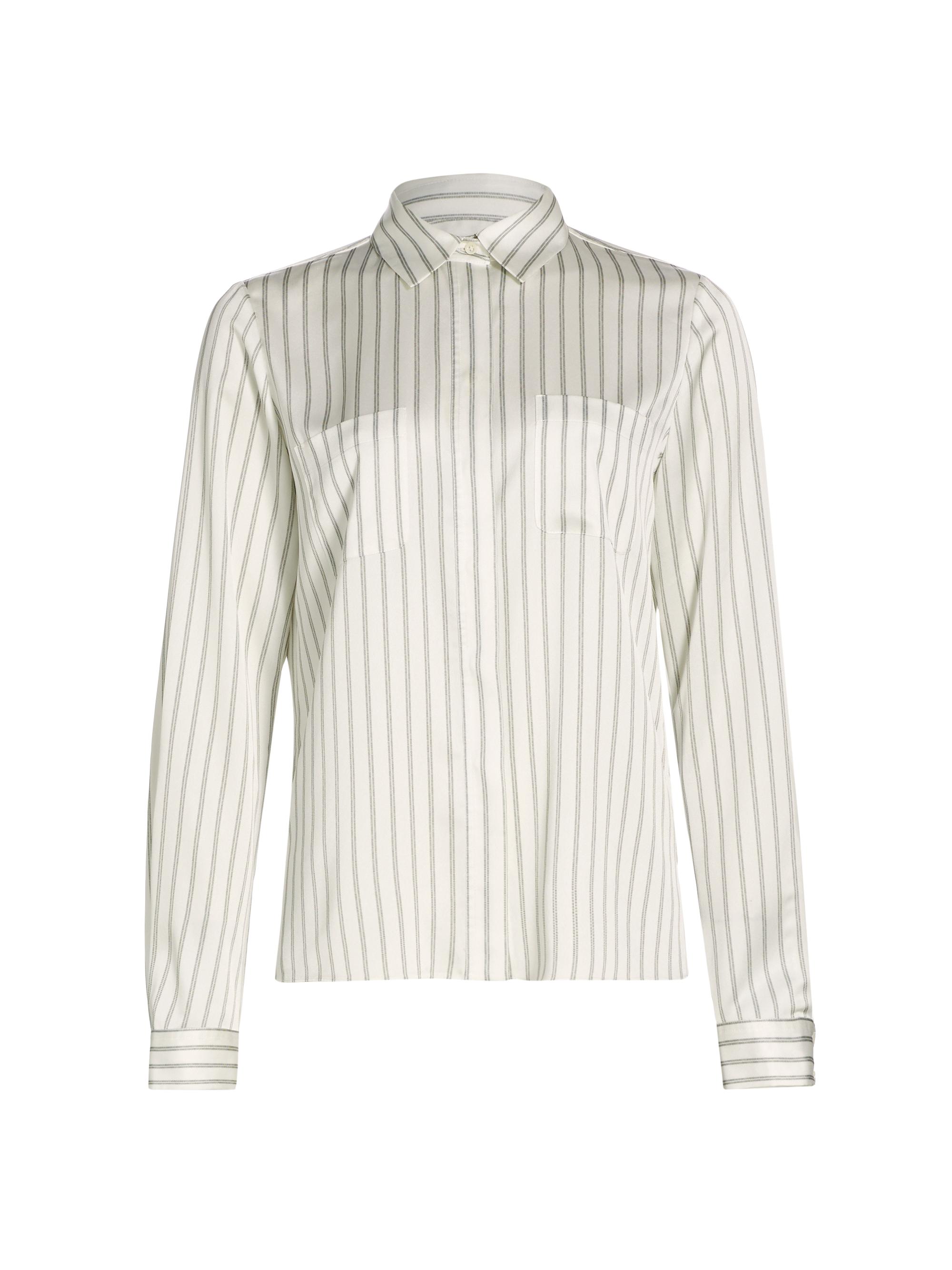 Frame Women's Button-Up Slim-Fit Shirt - Cypress Multi