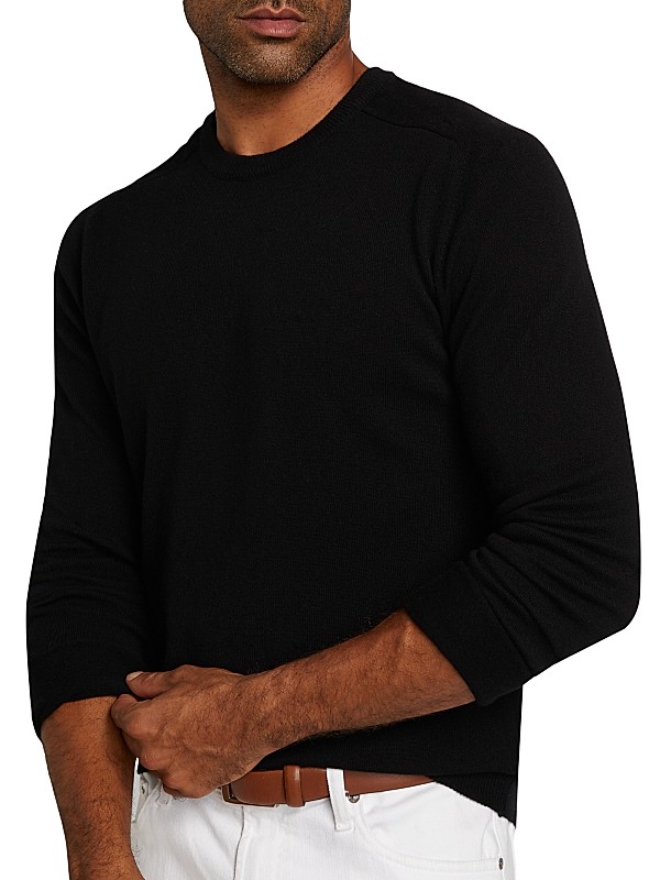 Shop Saks Fifth Avenue COLLECTION Cashmere Crewneck Sweater Shop Saks Fifth Avenue COLLECTION Cashmere Crewneck Sweater