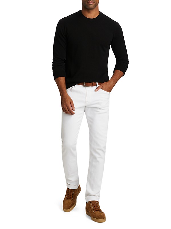 Shop Saks Fifth Avenue COLLECTION Cashmere Crewneck Sweater Shop Saks Fifth Avenue COLLECTION Cashmere Crewneck Sweater