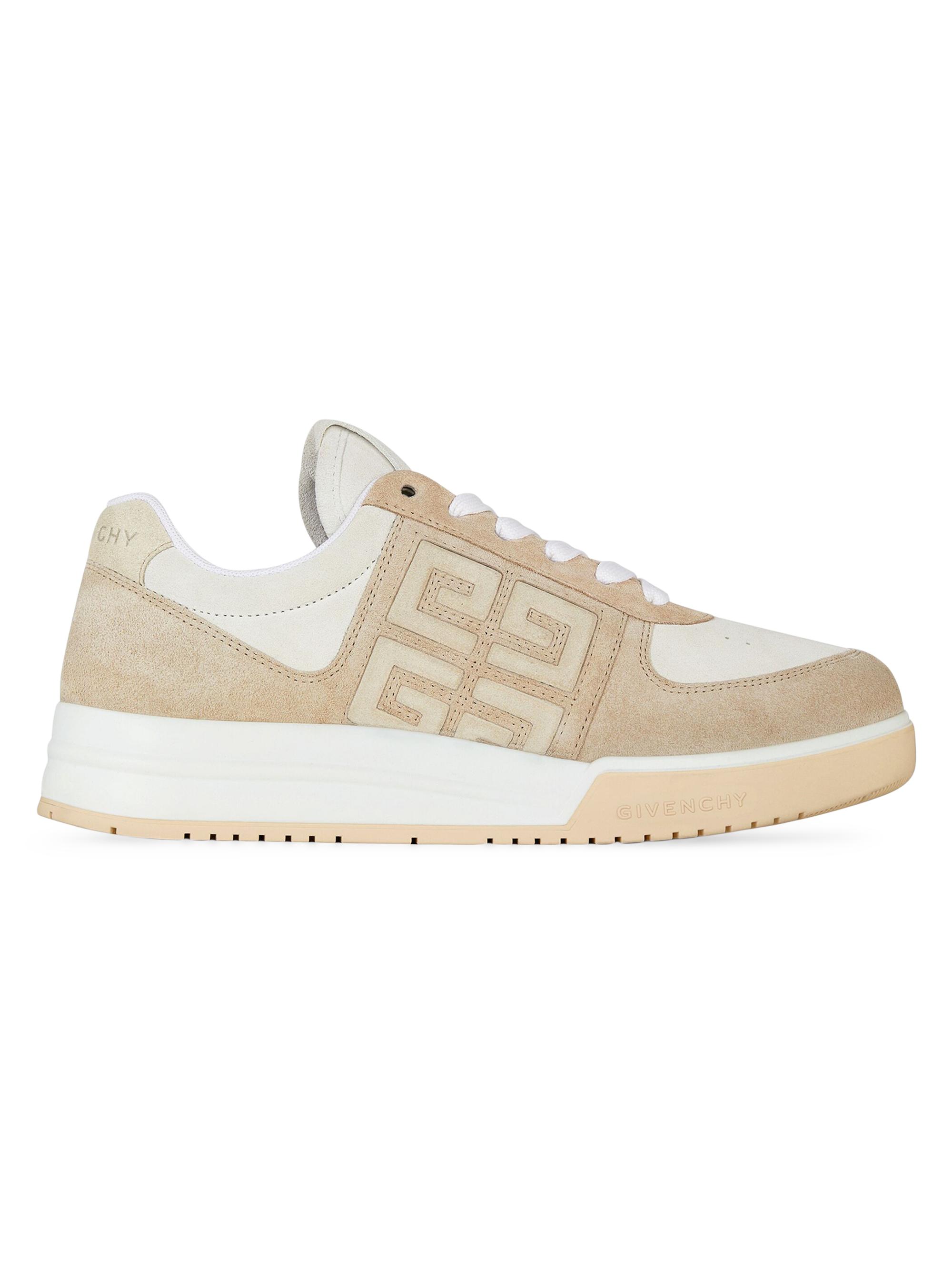 Givenchy Women's G4 Sneakers In Suede - Beige