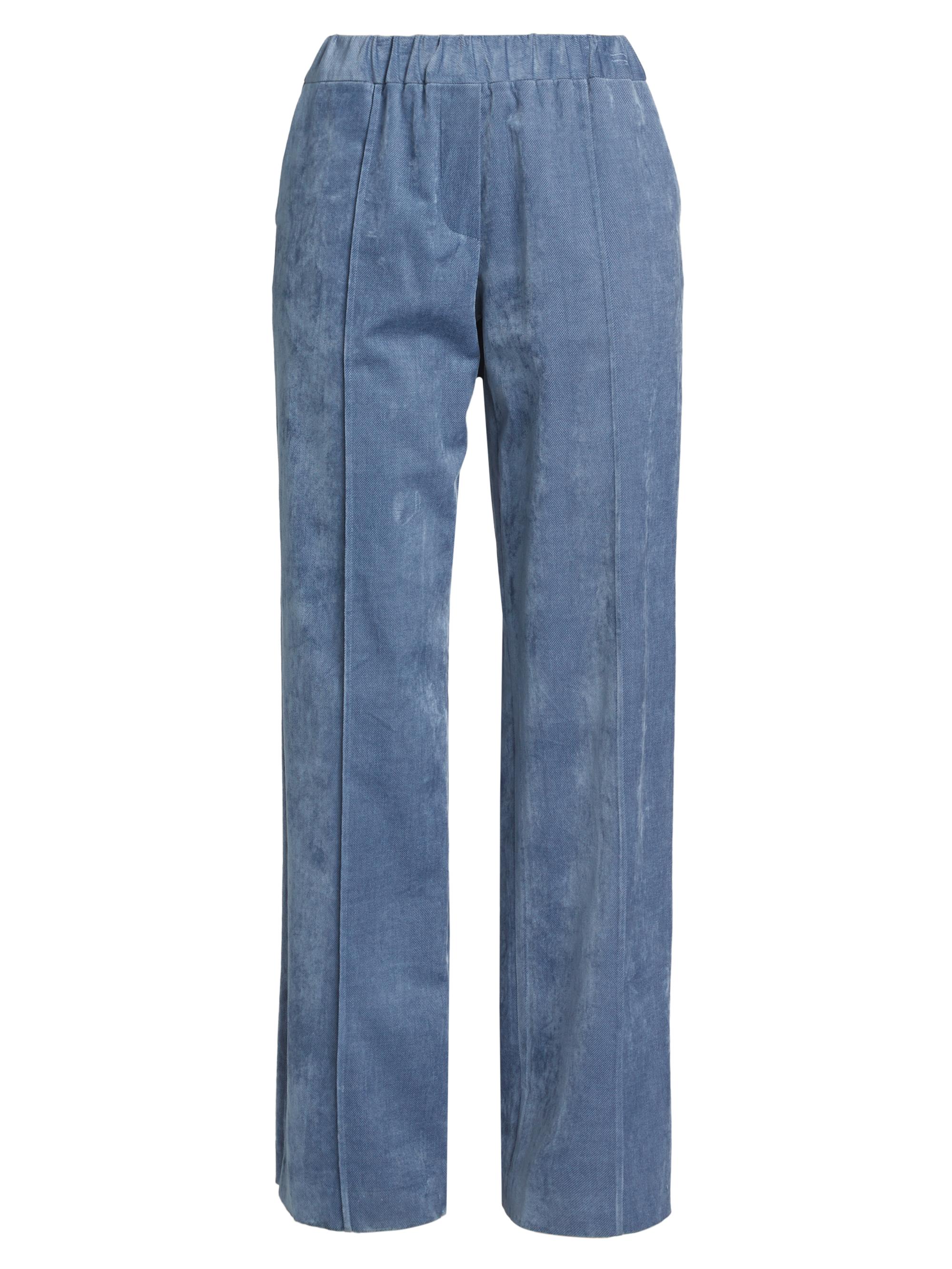 anOnlyChild Women's Sunday Scaries Gordon Straight-Leg Pants - Powder Blue