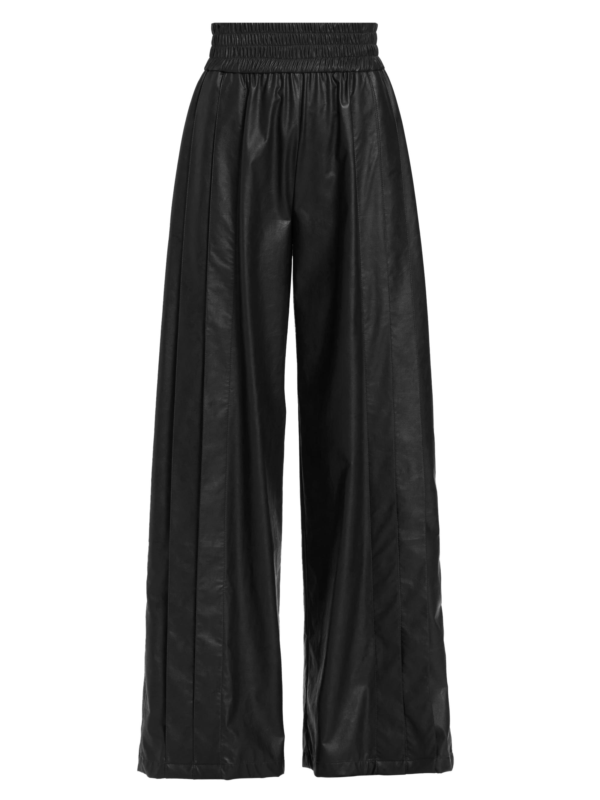 anOnlyChild Women's Sunday Scaries Darliston Vegan Leather Pants - Black